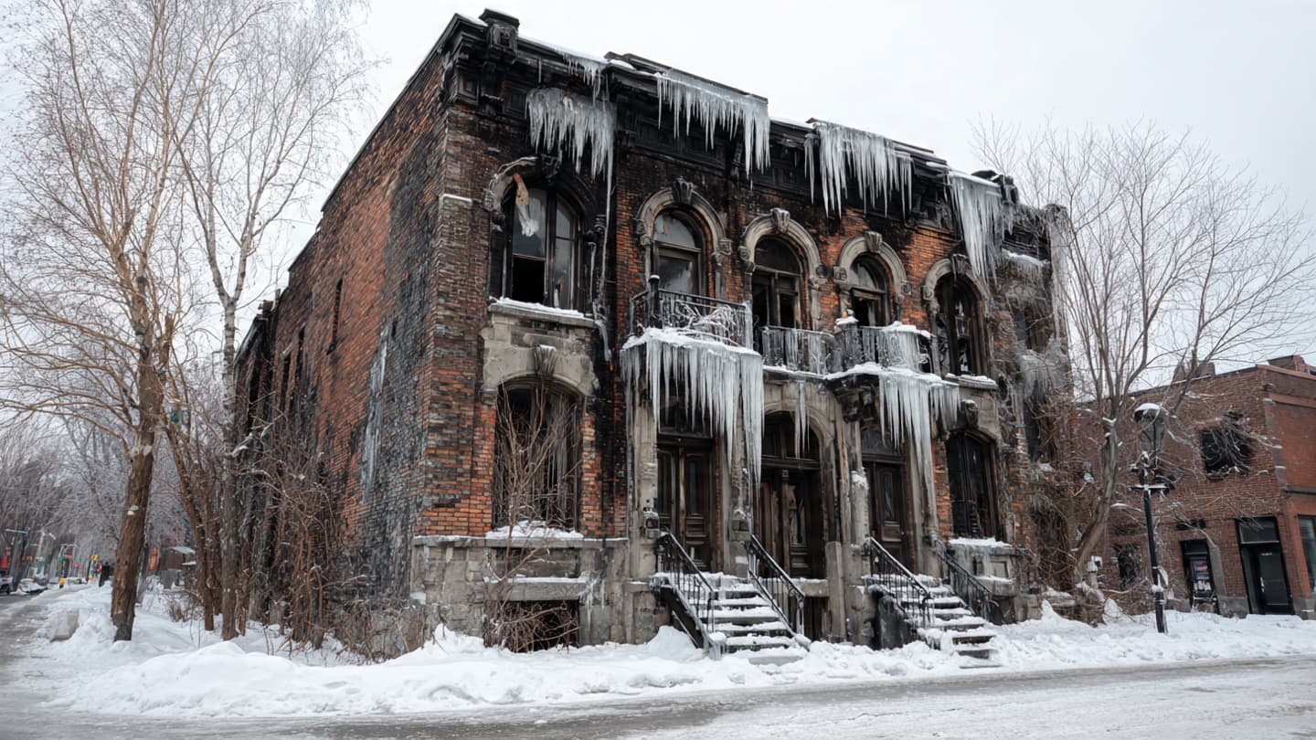 Beneath the Chilled Breath of the Saint Lawrence, The Charred Remains of a Shared History