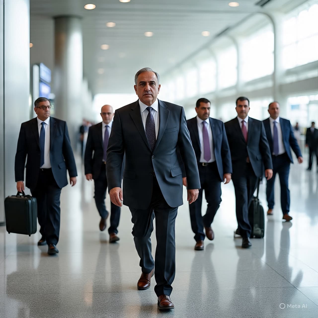 Under Winter Skies, Footsteps Trace the Path of Regional Dialogue