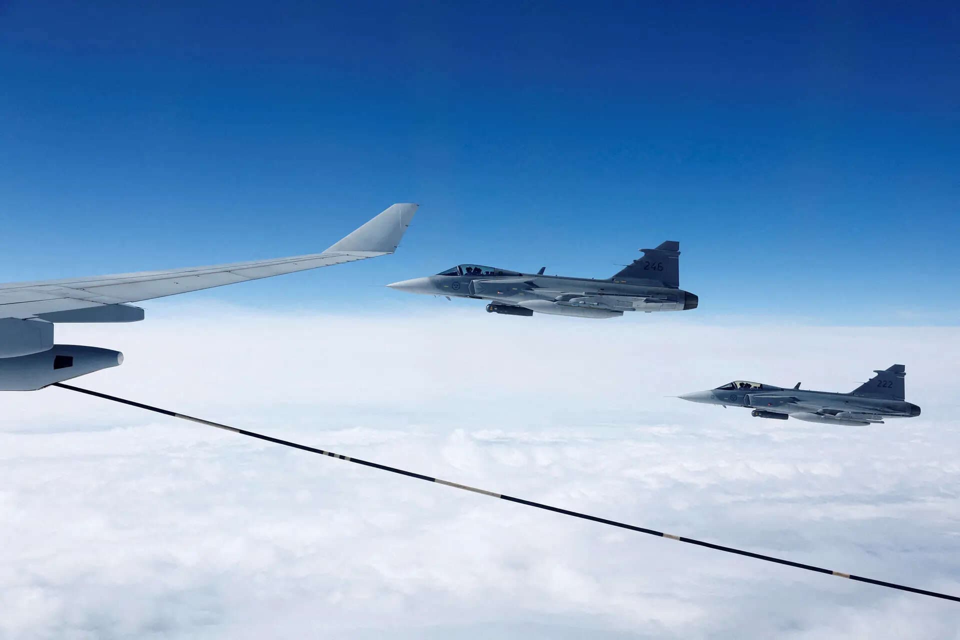 Sweden's Defence Firm SAAB Pursues Indian Air Force Induction for Gripen Fighter Jet