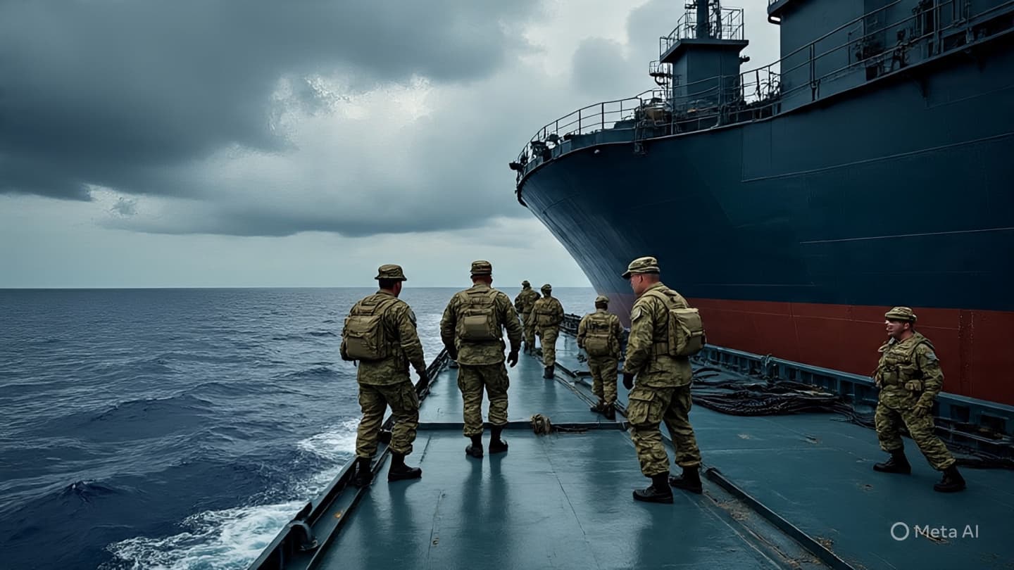 When the Sea Becomes a Border of Power Another Tanker, Another Signal Across Troubled Waters