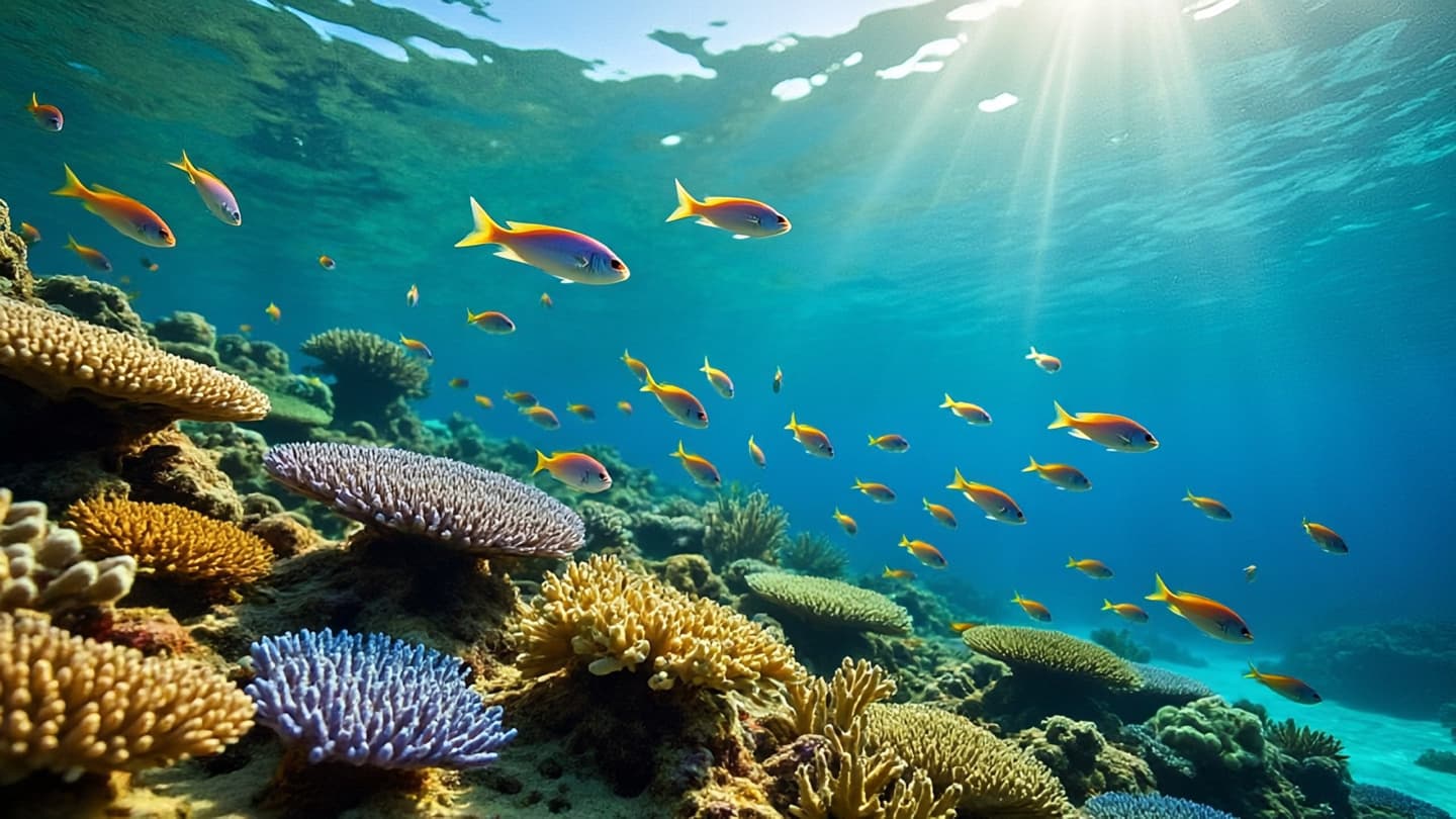 When the Liquid Borders of the Reef Become a Shield for the Generations Tomorrow