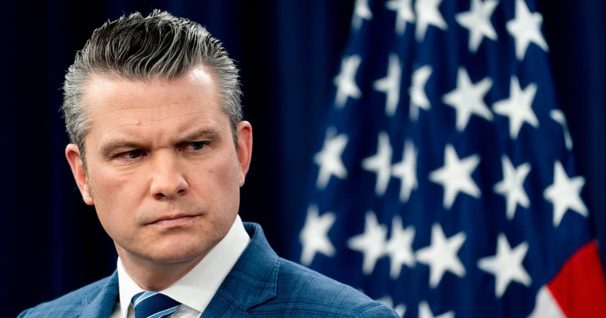 Pete Hegseth Claims Iran is Digging Out Missiles and Launchers