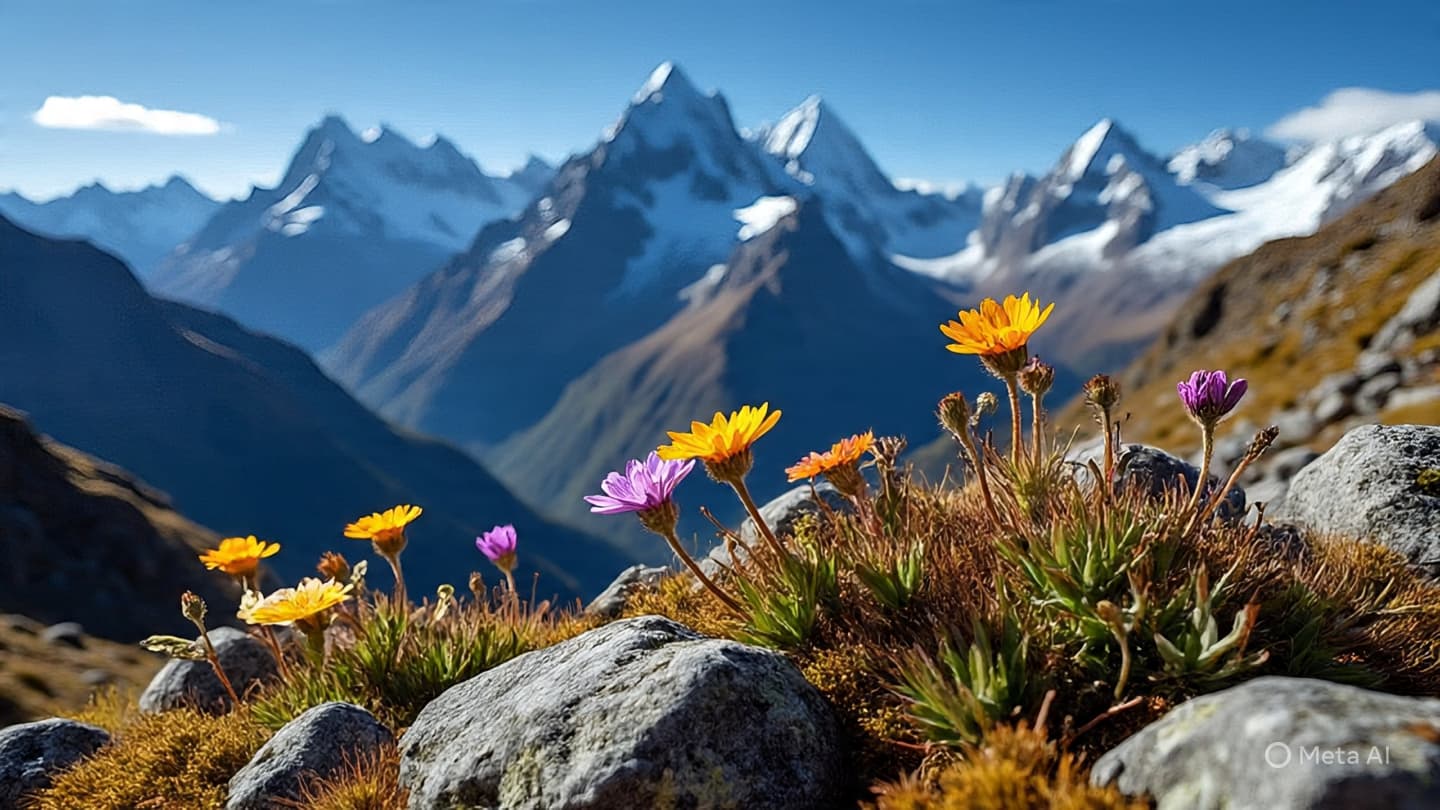 Between the Cold Granite and the Ancient Green Pulse of the Mountain Soil