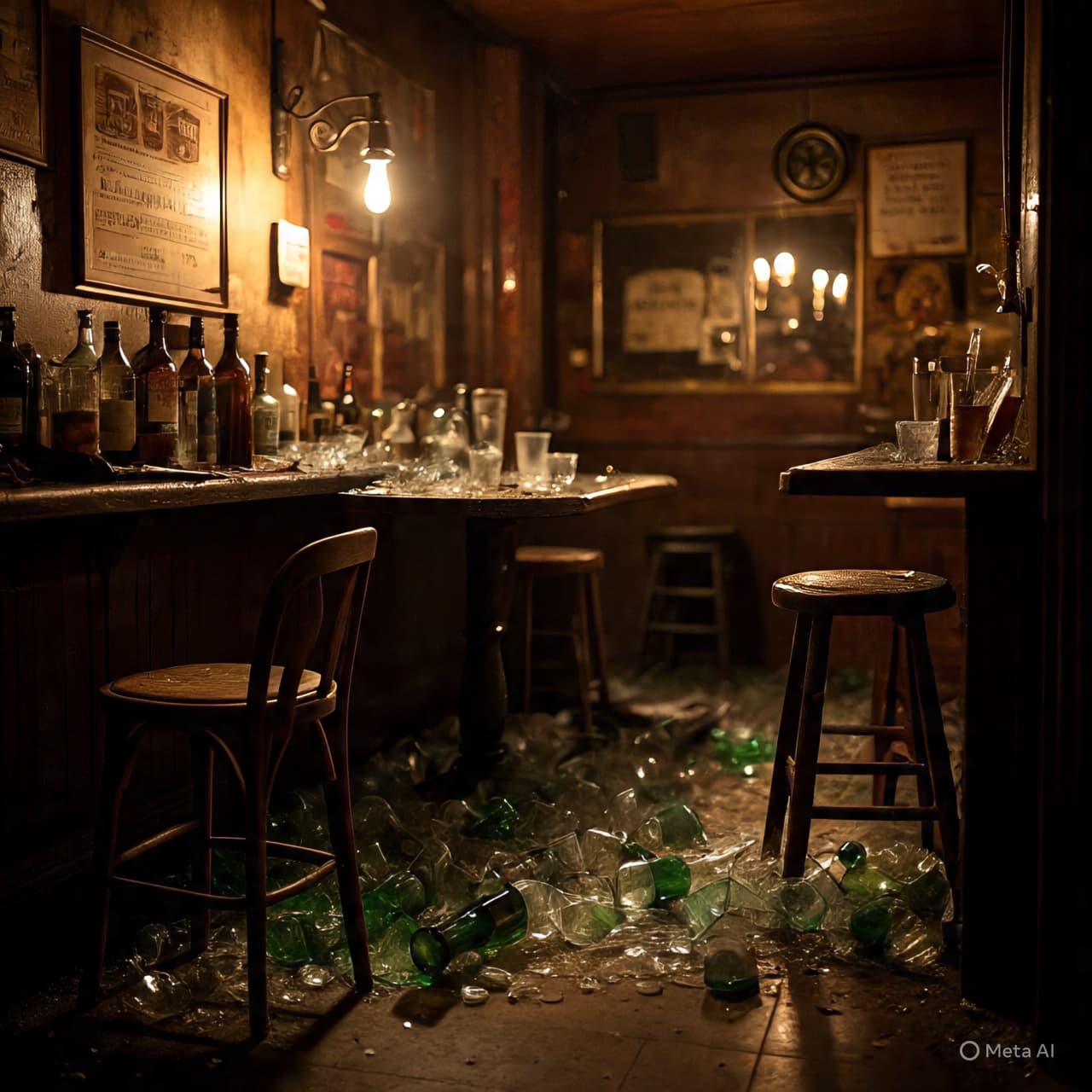 Under the Cover of Night and Speed, A Moment Unfolds Too Quickly to Follow