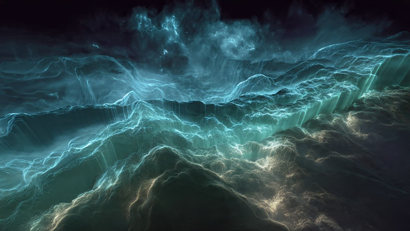 A Hidden Ocean Waterfall Reveals a Power Greater Than Any Mountain Drop