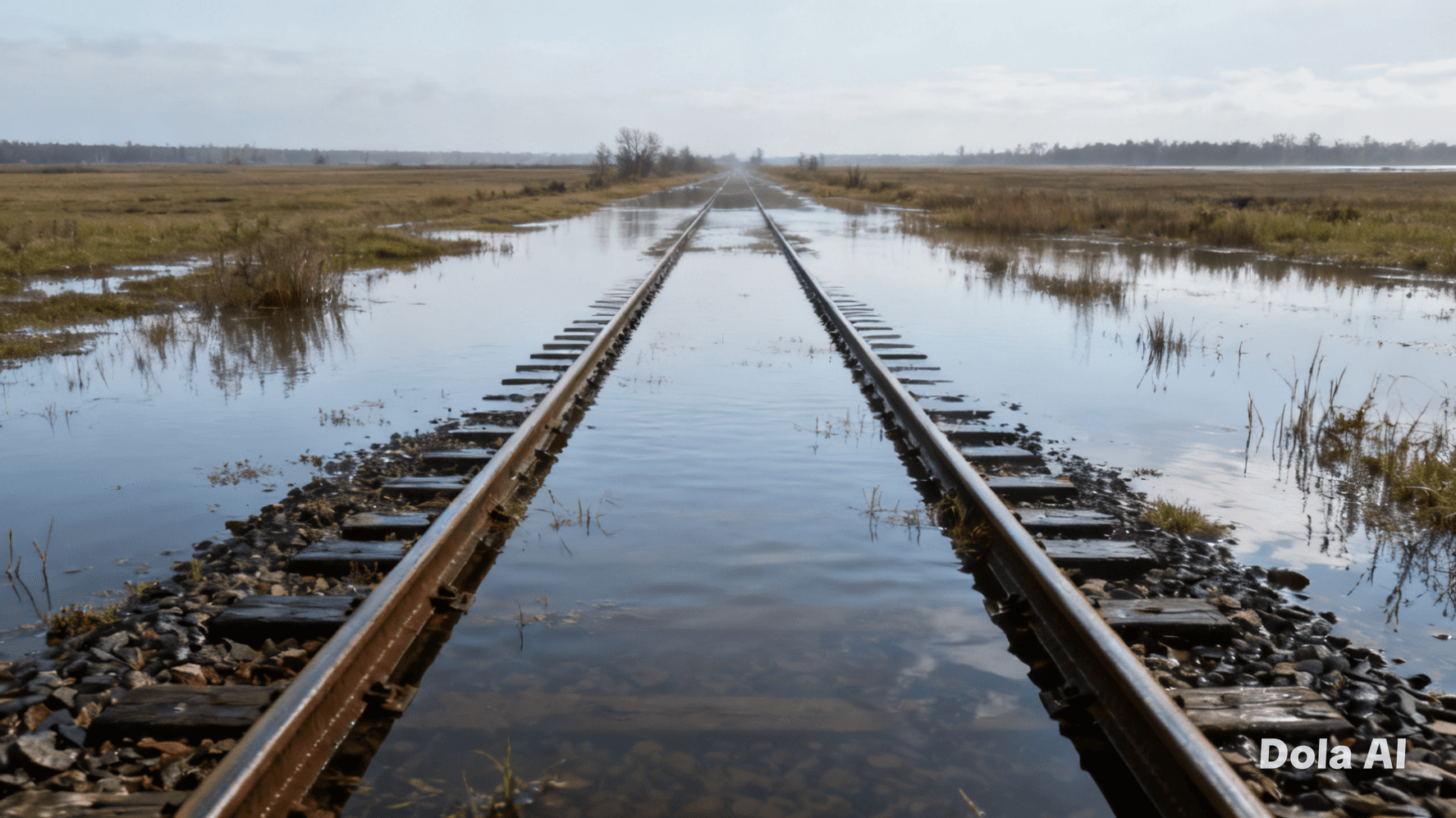When the Tracks Meet the Tide: Floodwaters Halt Australia’s East–West Lifeline