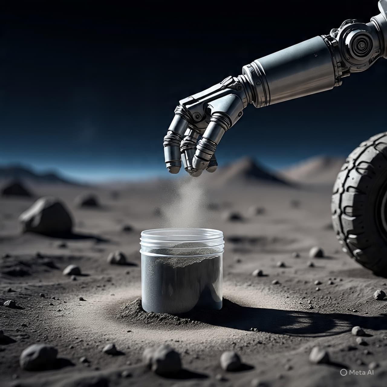 The Silent Architecture of the Shackleton Crater: Reflections on the Moon Shield