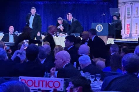 Trump Evacuated After Security Incident at White House Correspondents Dinner; No Sign of Injuries