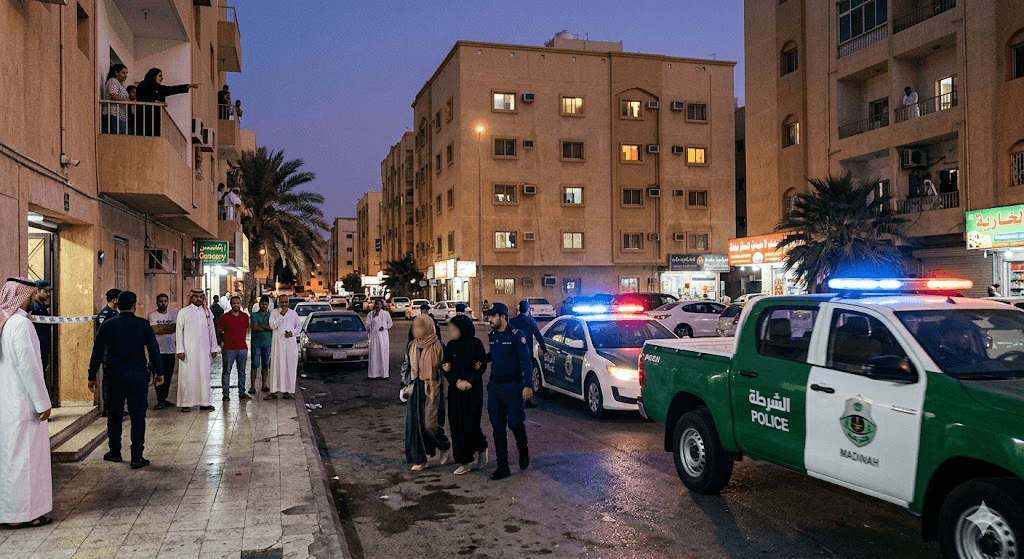 Madina Crackdown: Three Expatriates Arrested in Residential Vice Raid