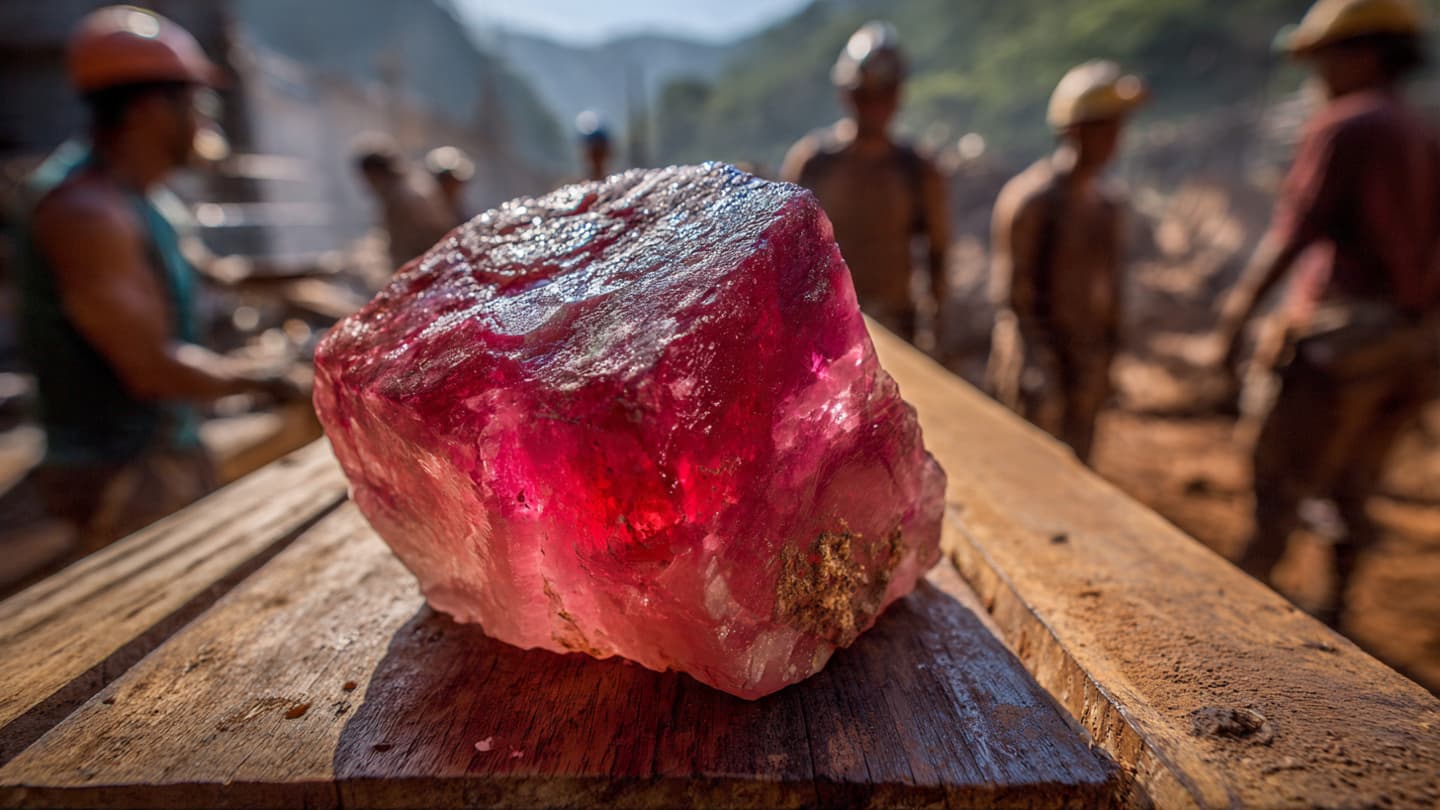 Beneath Myanmar’s Quiet Mountains, A Crimson Giant Finally Emerged
