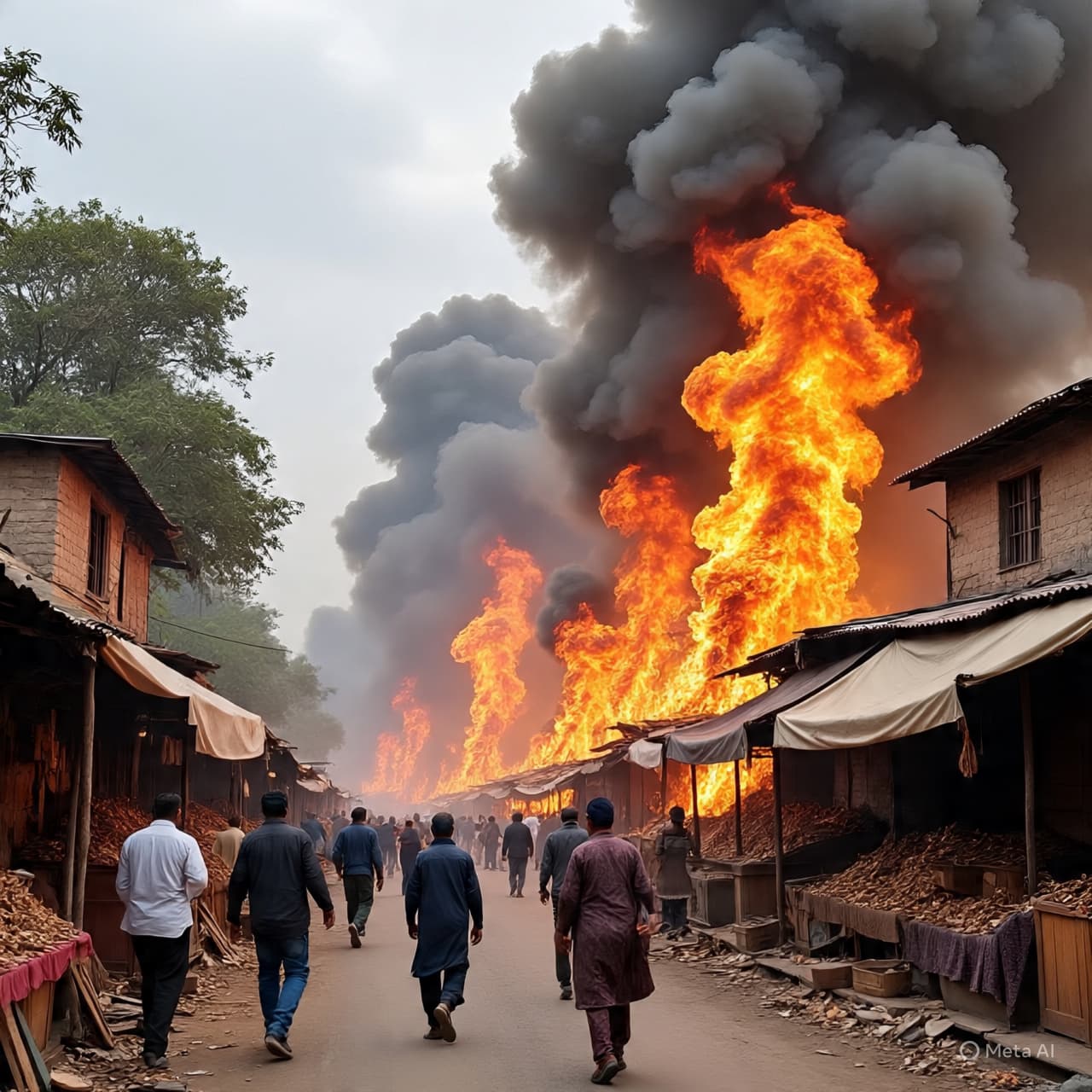 Flames in the Marketplace: What Stories Rise with the Smoke?