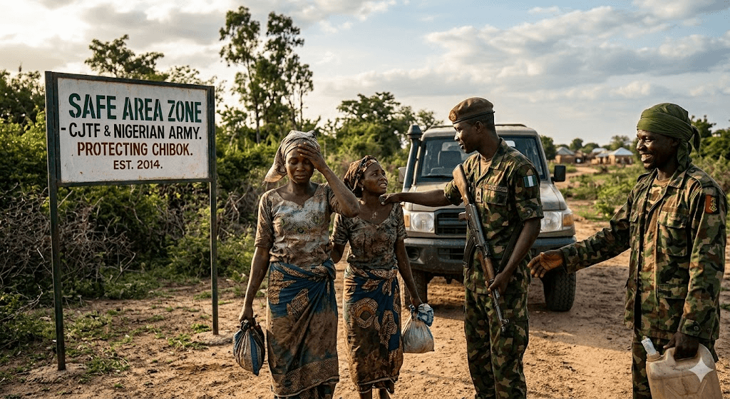 Chibok Breaking News: Two Kidnapped Wedding Guests Successfully Flee Boko Haram Captivity