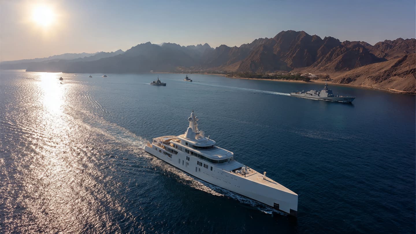 Through Narrow Waters and Quiet Privilege: A Russian Yacht Crosses Hormuz in a Time of Blockade