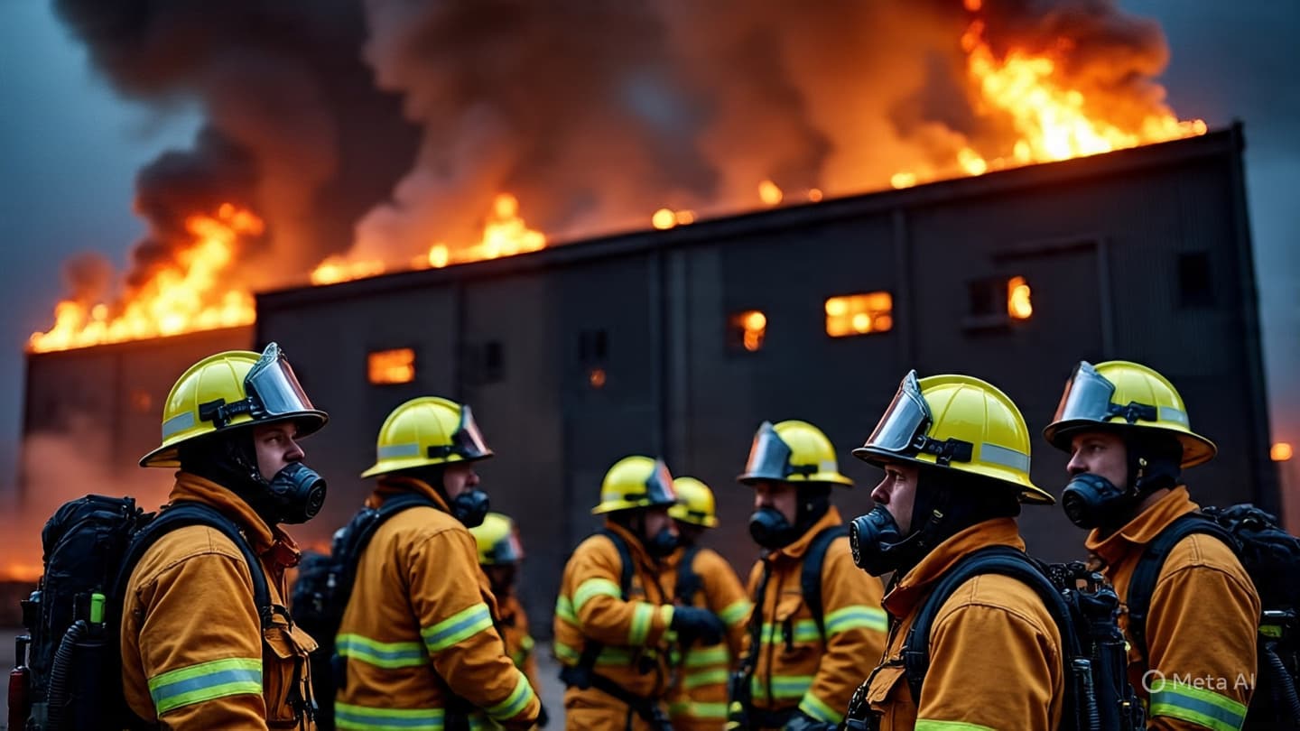 Beneath the Smoke of the Industrial District, A Story of the First Response