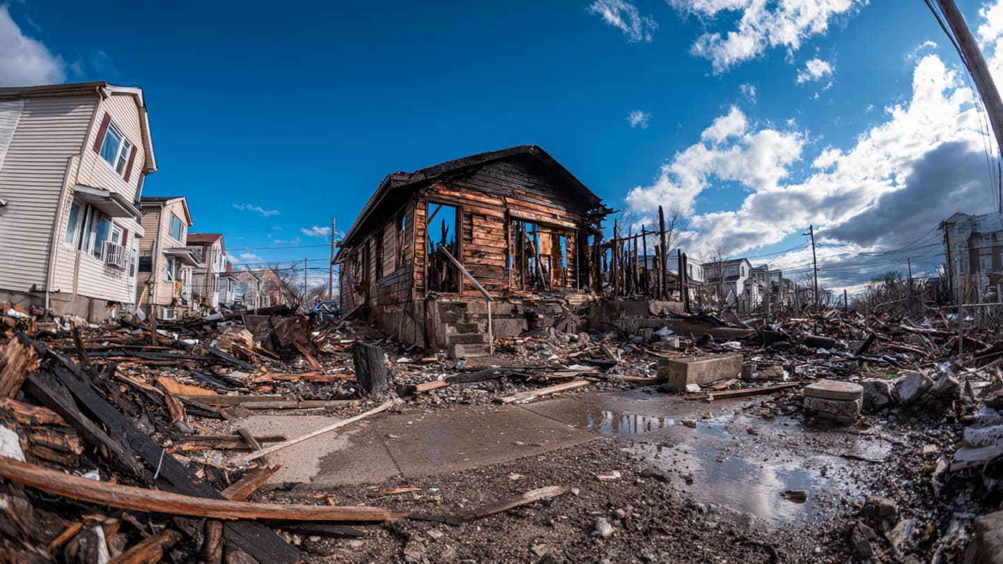 Between the Sleeping Household and the Sudden Flame: A Story of Ruined Peace