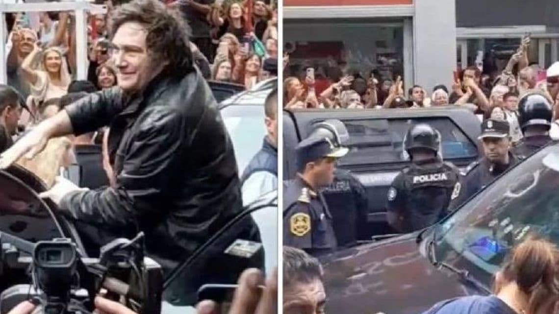 Mar del Plata: Man Arrested for Hitting Vehicle in President Milei's Motorcade