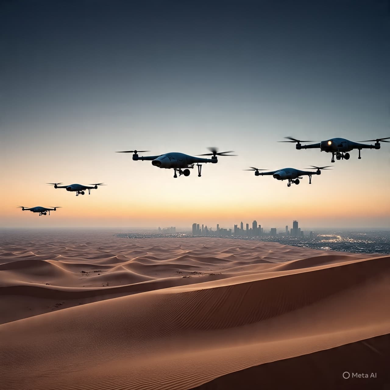 When War Speaks in Shadows: Iran’s IRGC Threatens Netanyahu as Drones Roam the Desert Sky