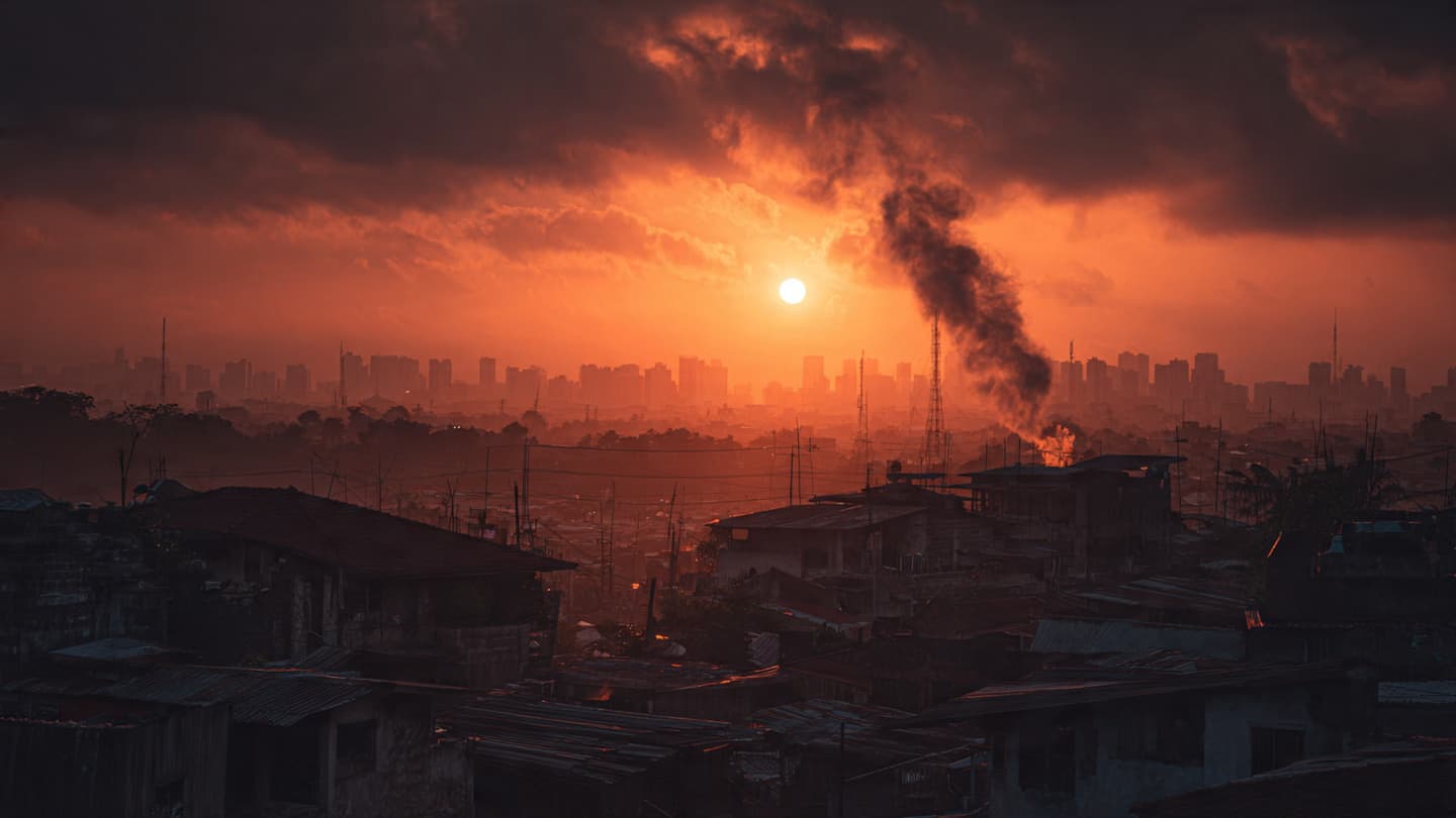 Between the Narrow Alleys and the Ash of Forty Homes Lost to the Sky