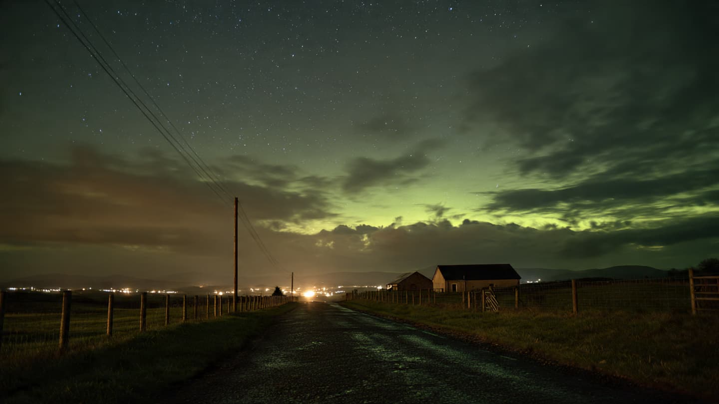 When the Sun Whispers, the Night Sky Answers in Color