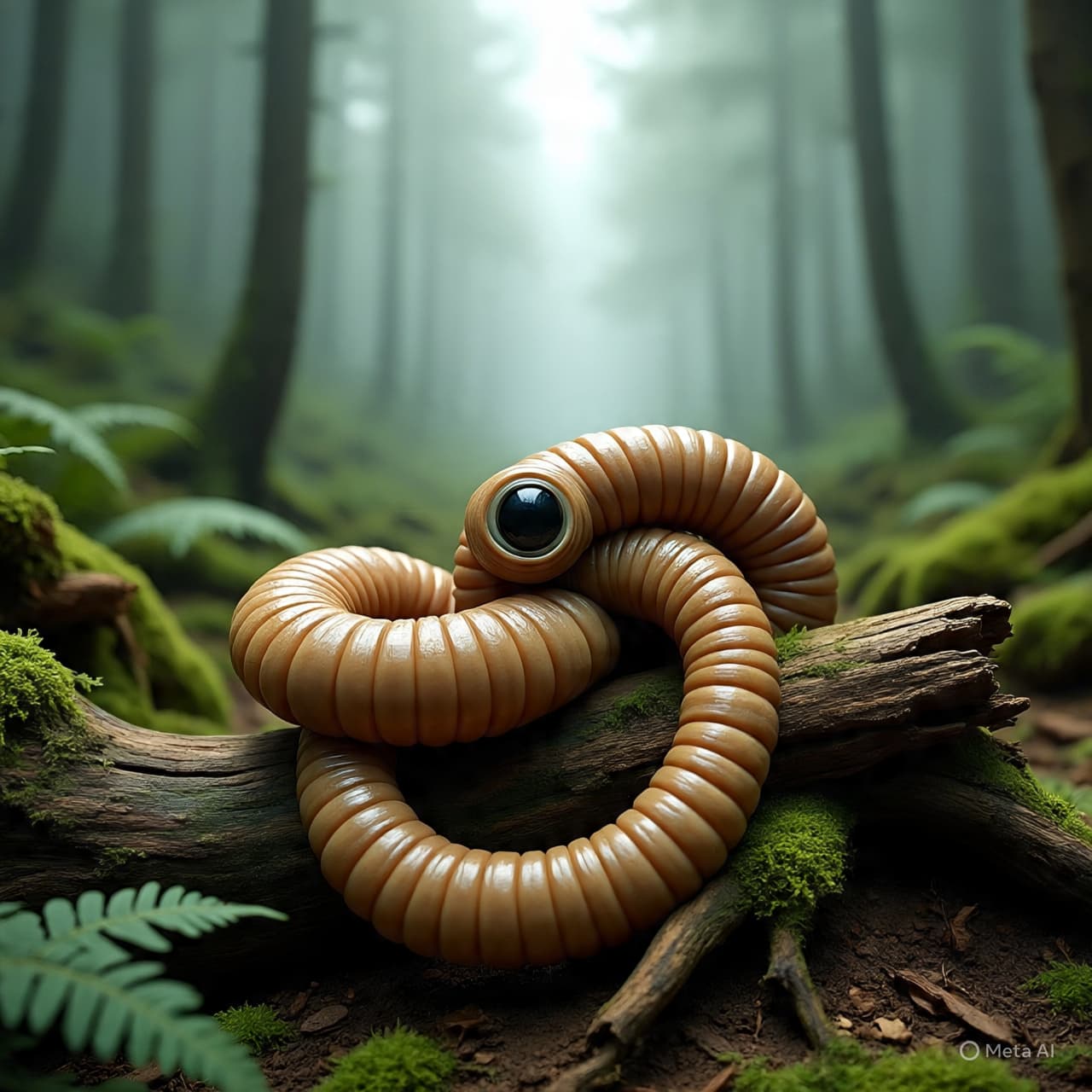 In the Quiet Origins of Sight: A Single Eye Looking Back Through Time