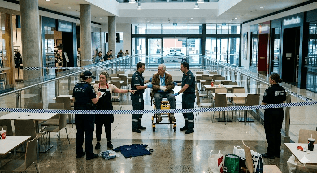 Terror at Grand Central: Elderly Man Hospitalized After Knife Attack at Shopping Hub