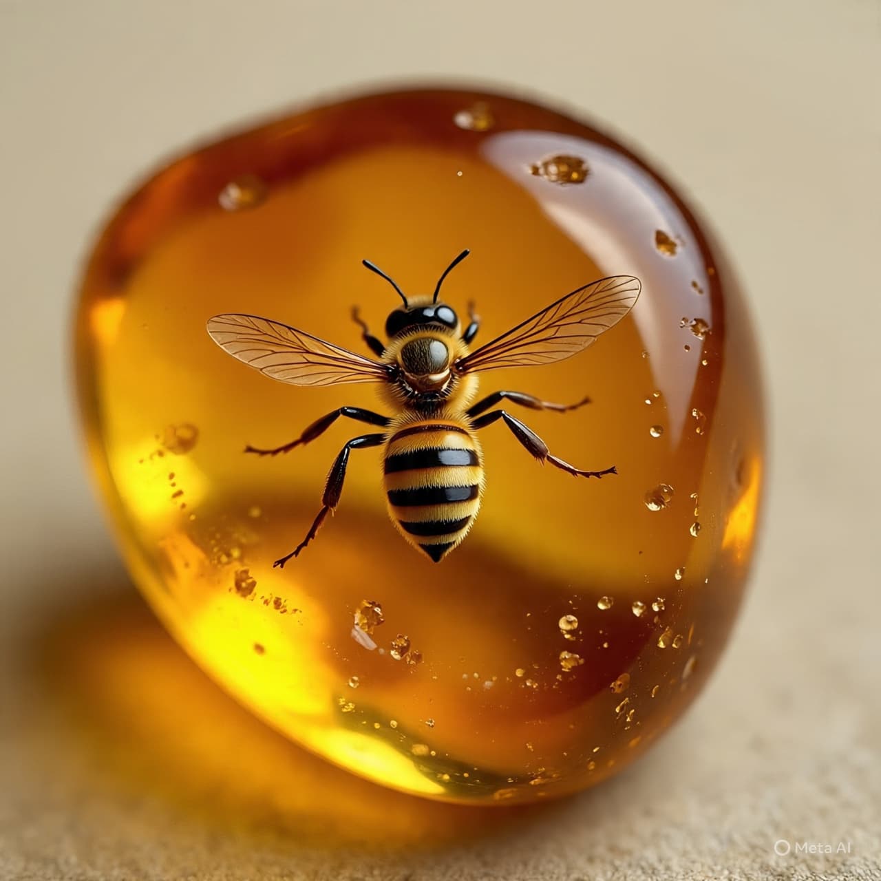 The Memory of Honey in the Cold Dark: A Rare Discovery of Paleontological Grace