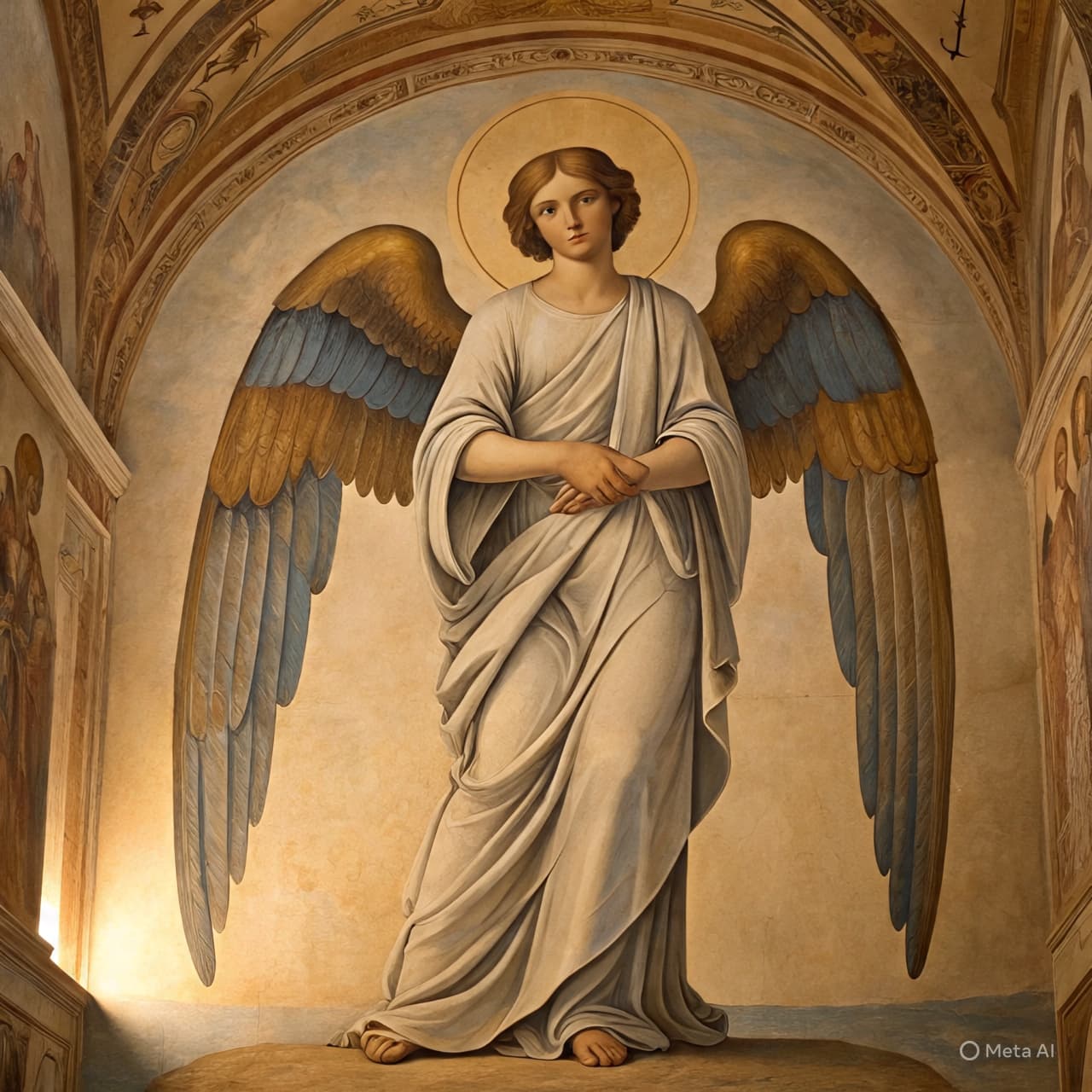 When Wings and Power Blur: The Cherub That Whispered of Modern Faces