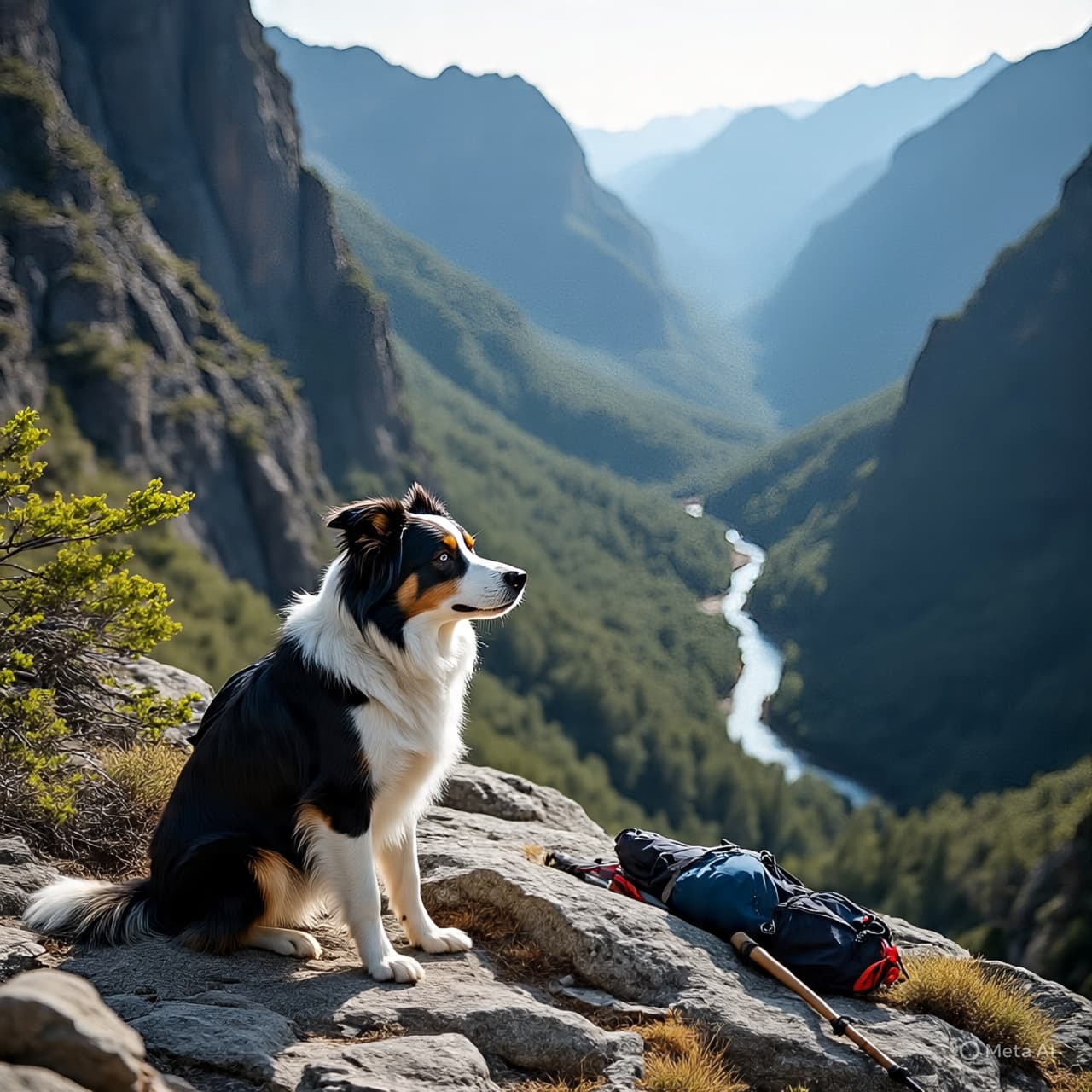 Across Silent Valleys and Waiting Days, A Dog Kept Watch Where No One Else Could