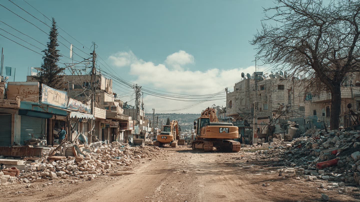 Where Market Voices Once Gathered, Dust and Silence Now Settle