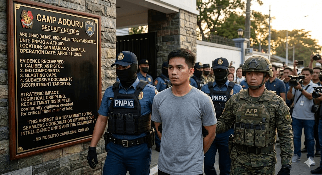 Anti-Terror Sweep: Intelligence Operations Lead to Arrest of Suspected Dawla Islamiya Operative in Isabela