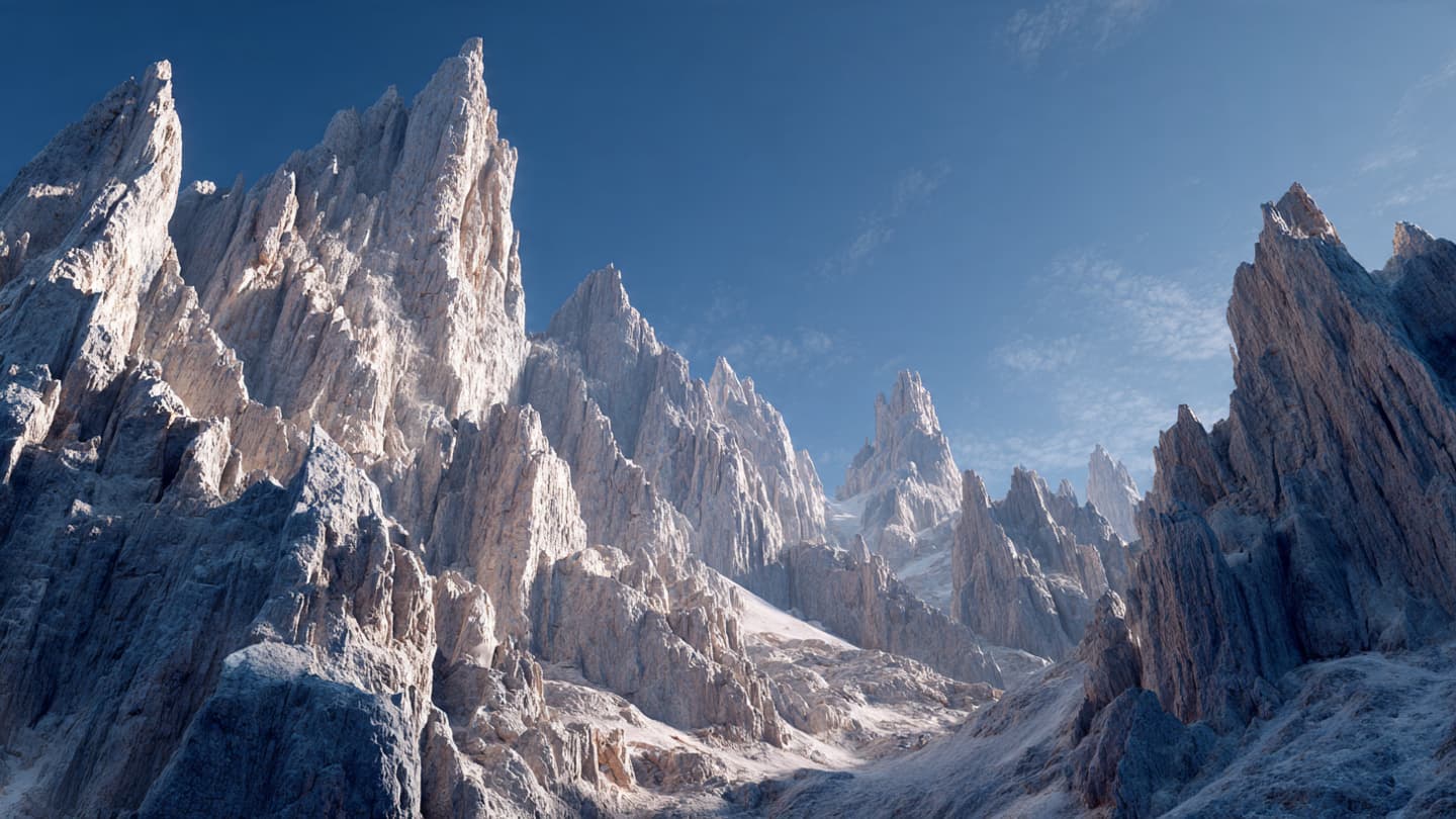 Between the Granite Hold and the Deep Air, A Story of the High Alps