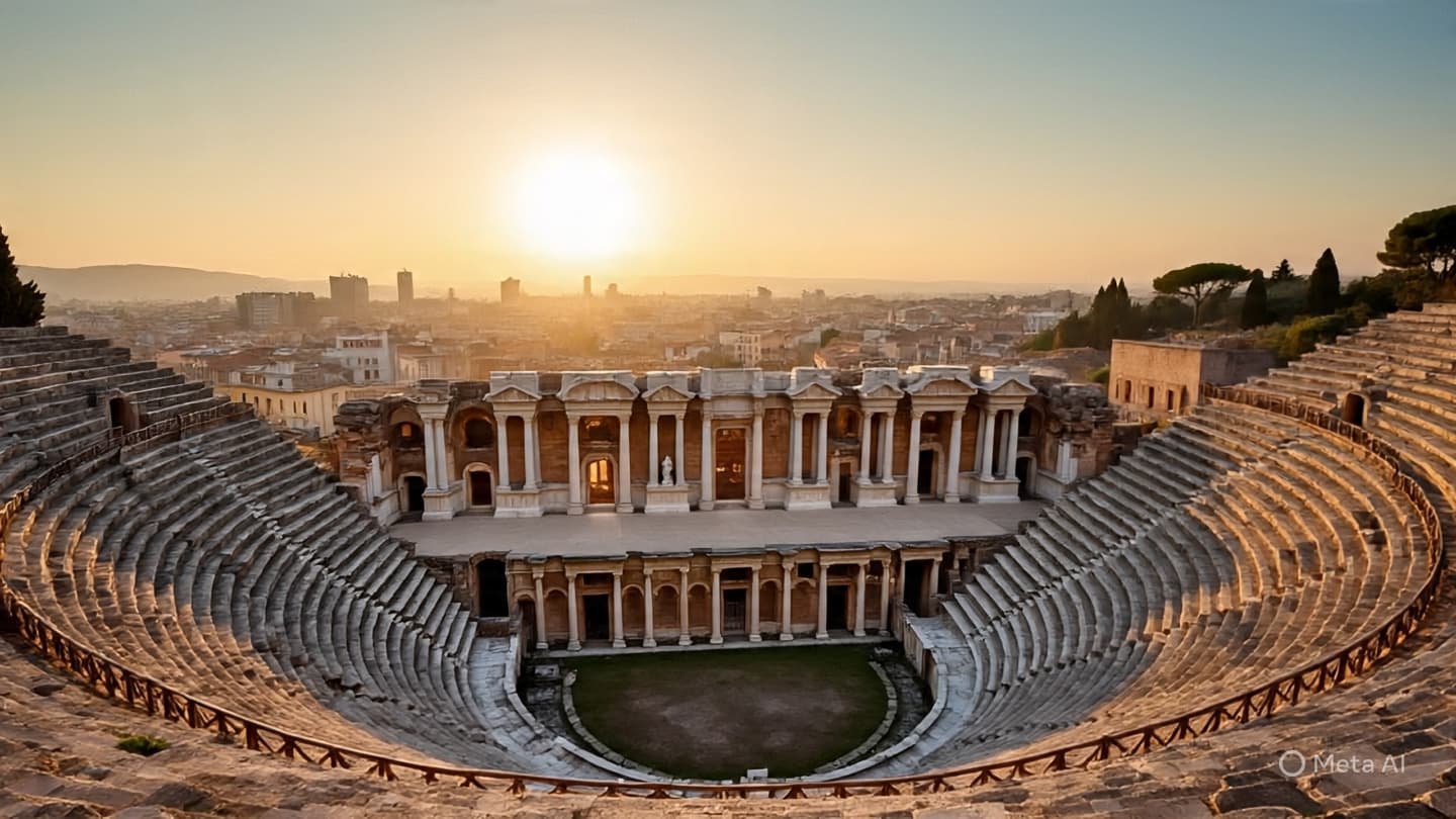 The Silent Gaze of the Amphitheater: Reflections on the Durrës Stone