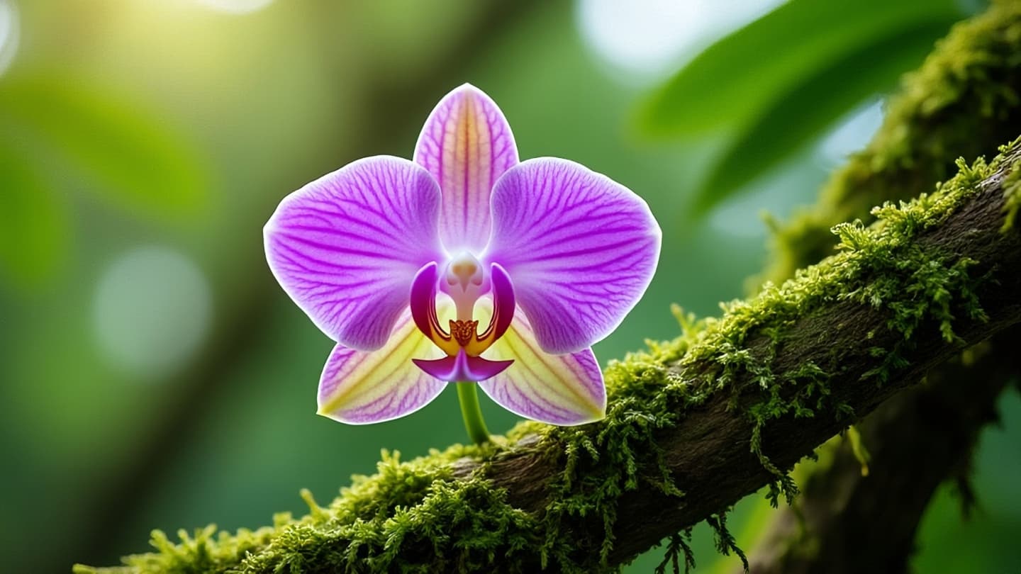 Between the Moss and the Sky: A Quiet Observation of a Rare Mountain Jewel