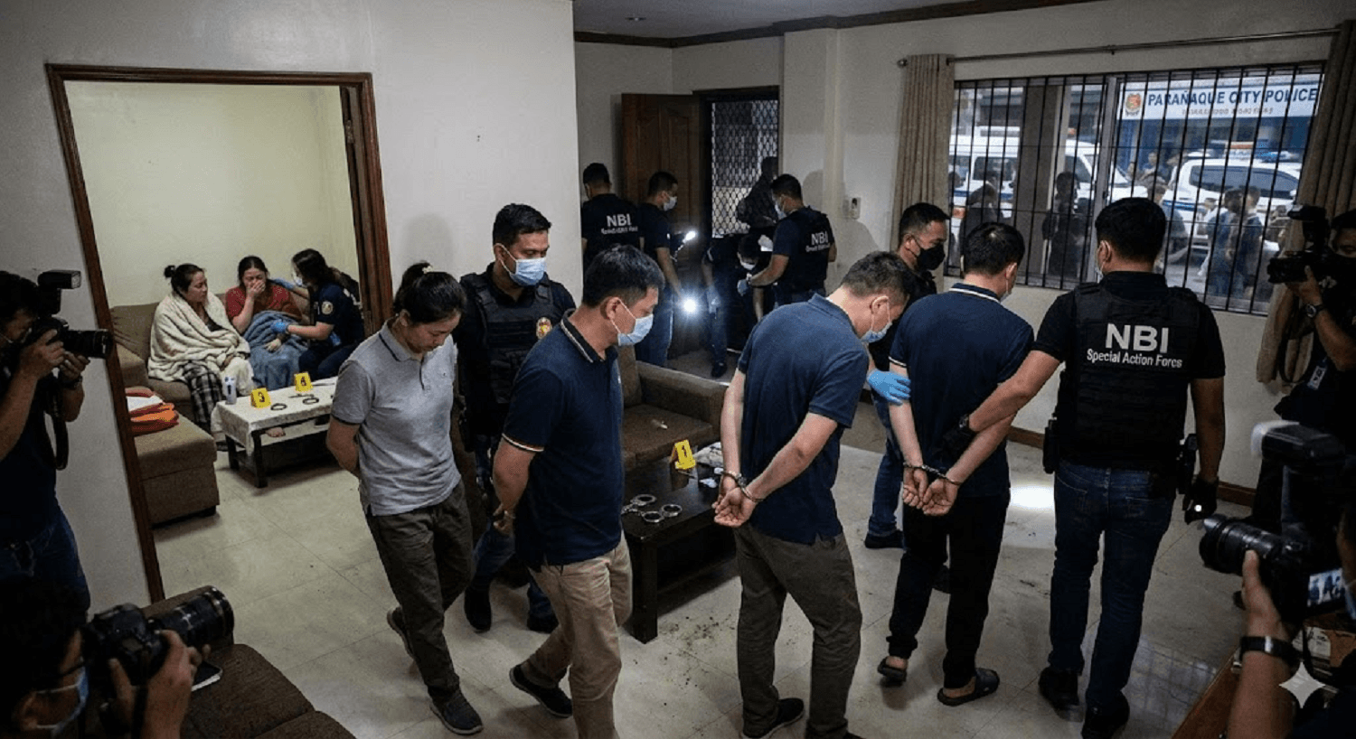 NBI Swoop: Five Chinese Nationals Arrested in High-Stakes Illegal Detention Bust