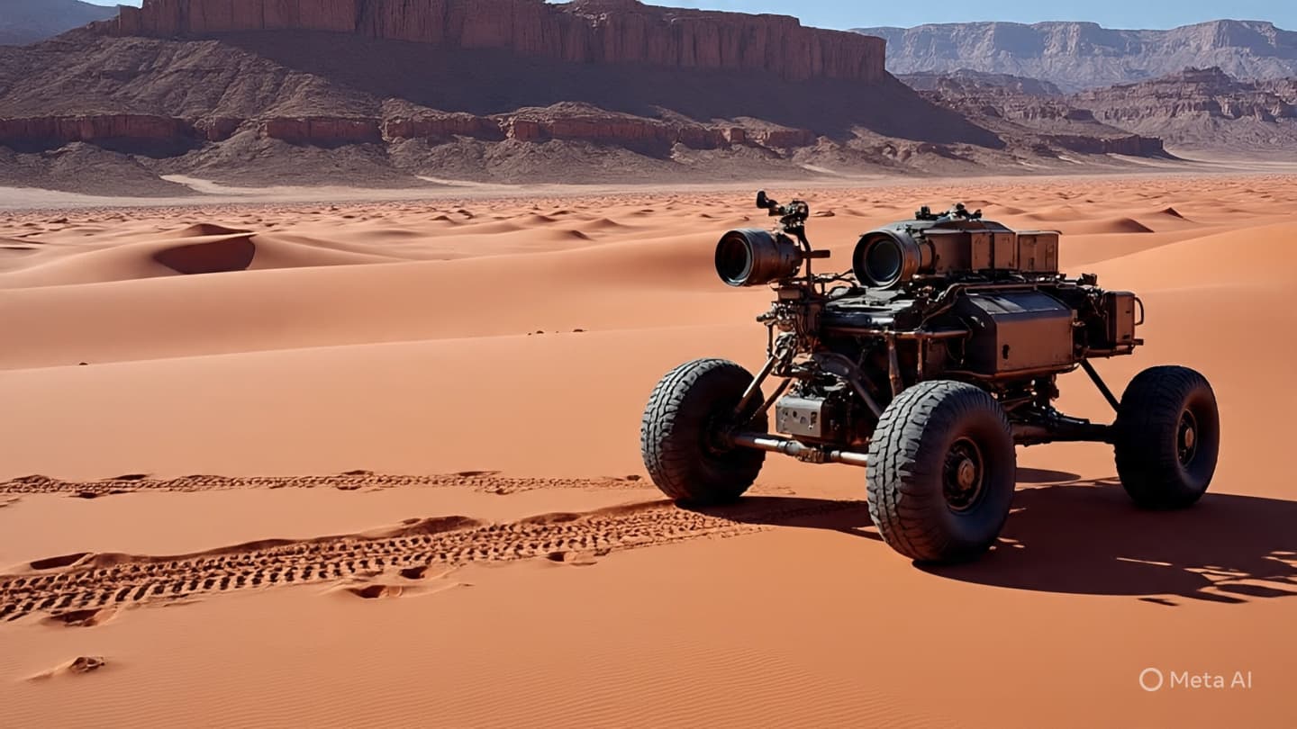 On Mars, Even Sand Becomes a Question Waiting for an Answer