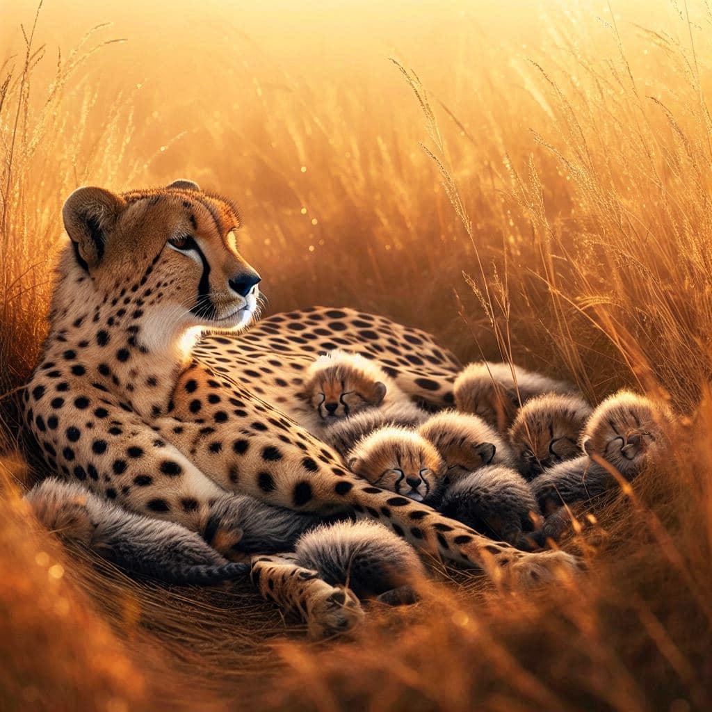 Where Life Sprouts in Golden Plains: Reflections on Aasha’s Newborn Cubs and a Growing Hope