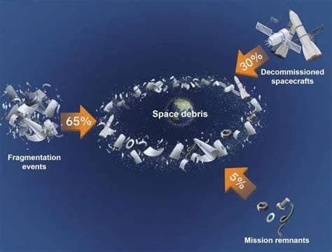 Falling Space Debris Poses Escalating Risks as Spacecraft Get Stronger and More Heat Resistant