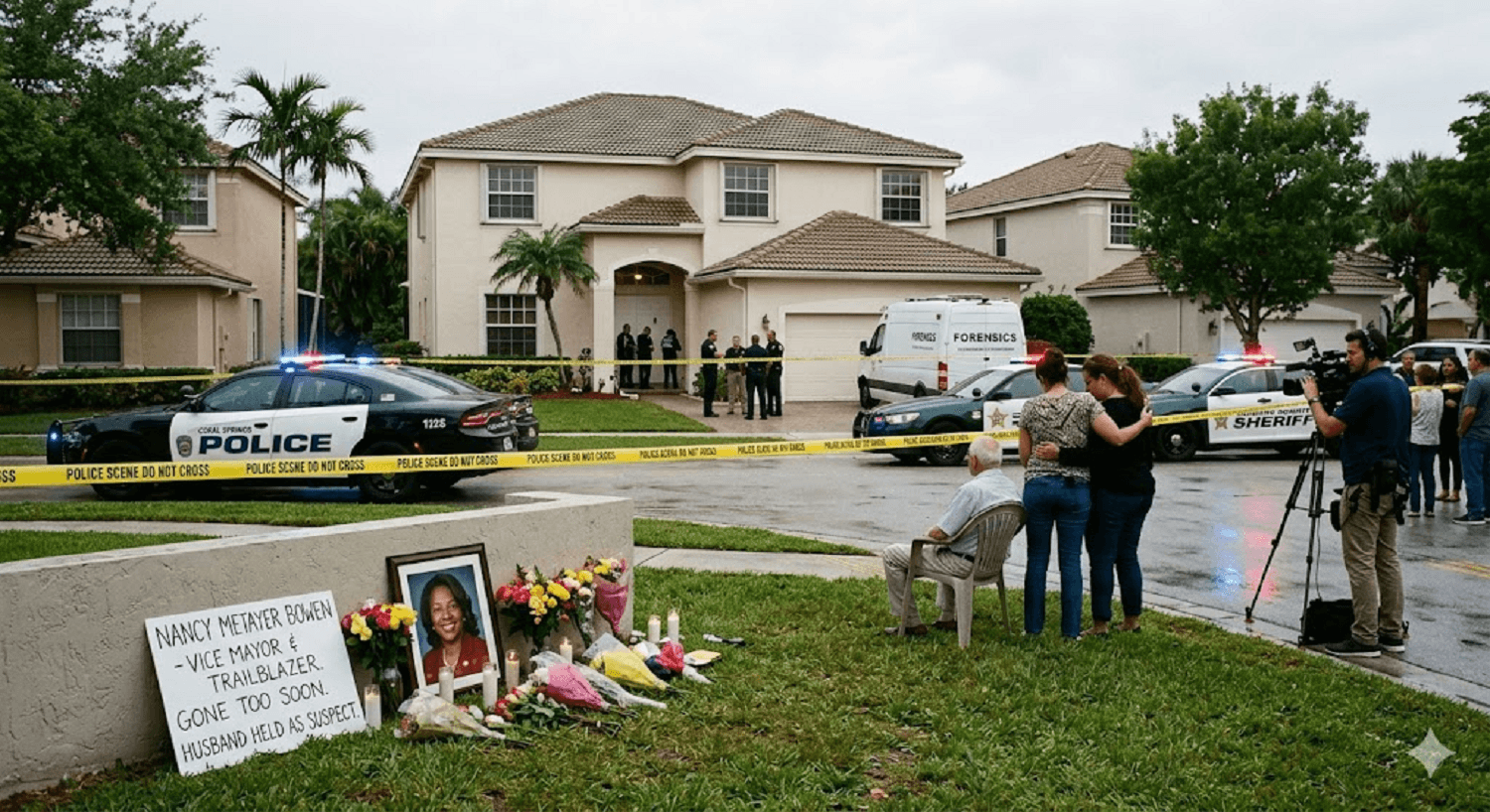 Florida Vice Mayor Shot Dead: Husband Arrested as Primary Suspect in Shocking Homicide