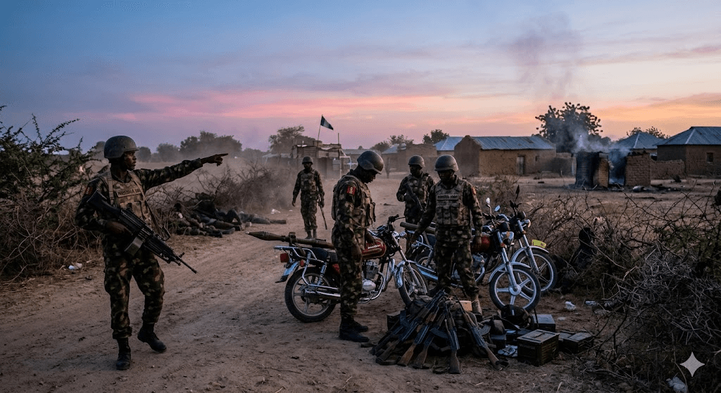 Borno Siege Broken: Nigerian Army Crushes Terrorist Assault, 24 Insurgents Dead