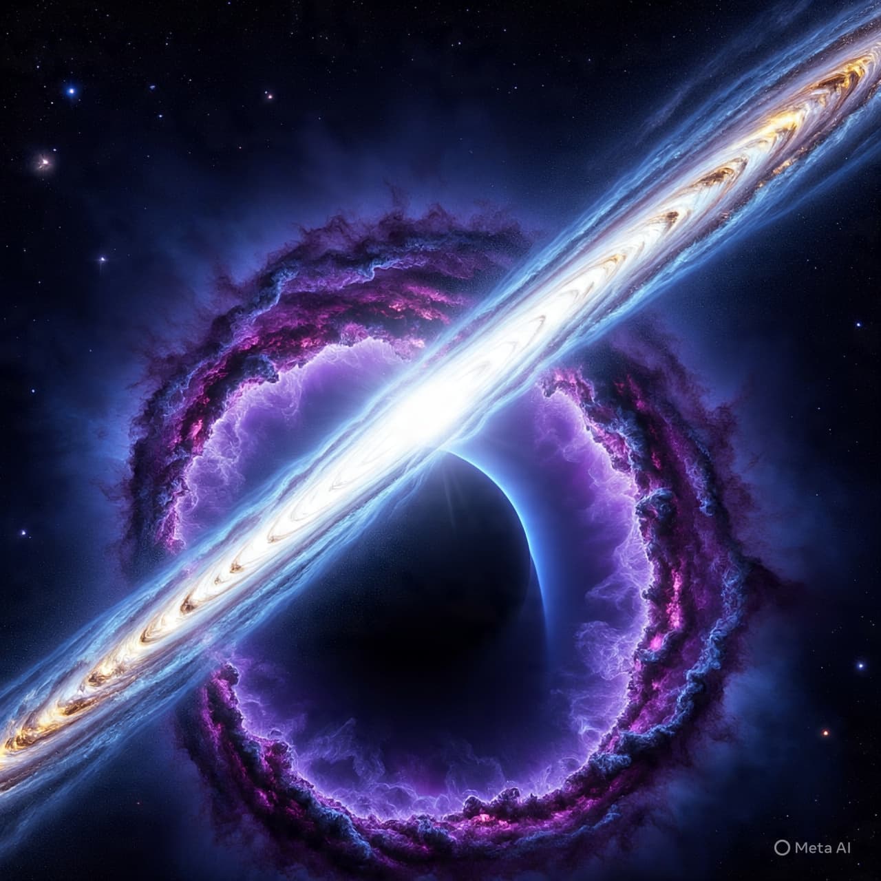 After a Hundred Million Years: The Universe Watches a Silent Force Erupt