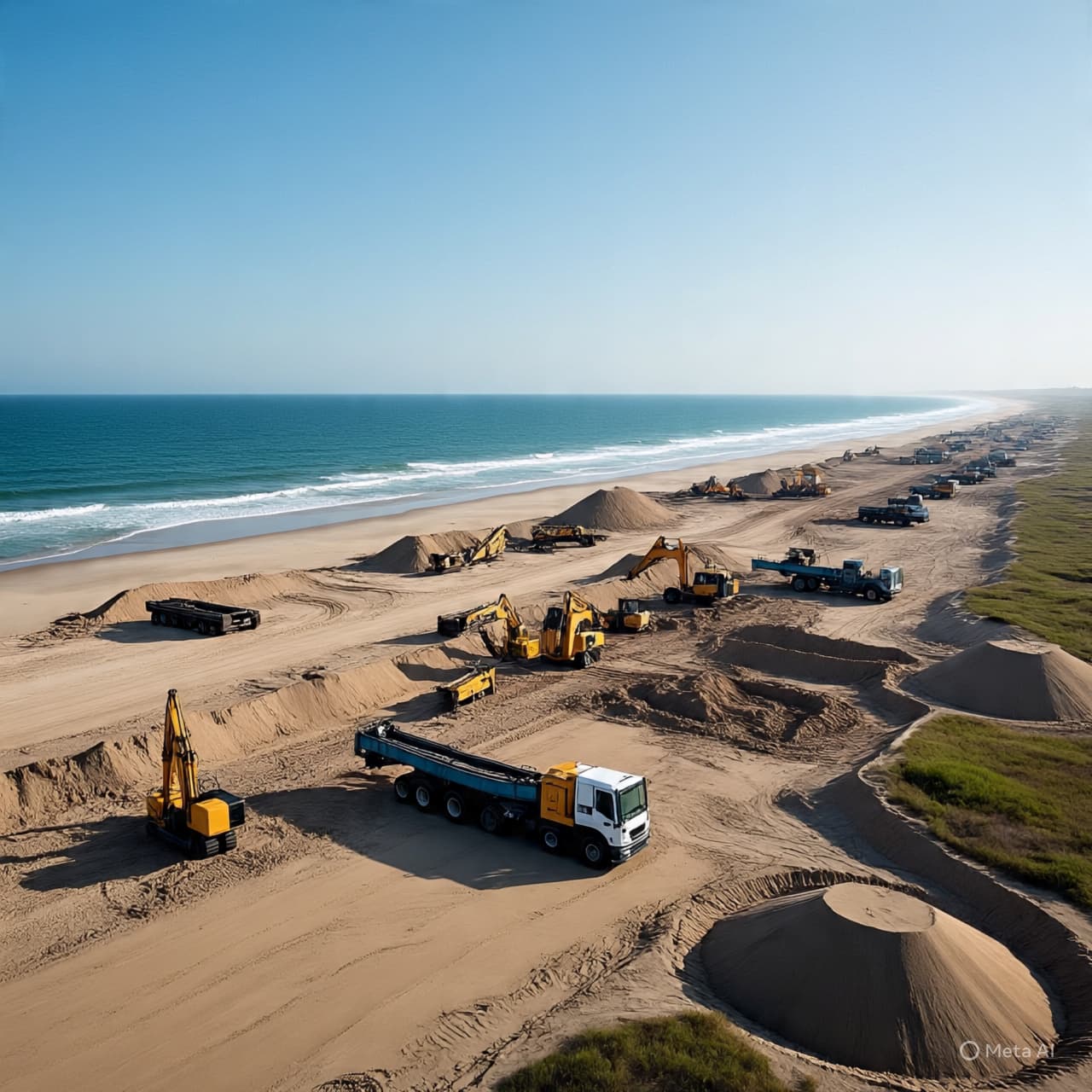 Along the Coast Where Industry Meets Tide, A Quiet Interruption in the Rhythm of Work