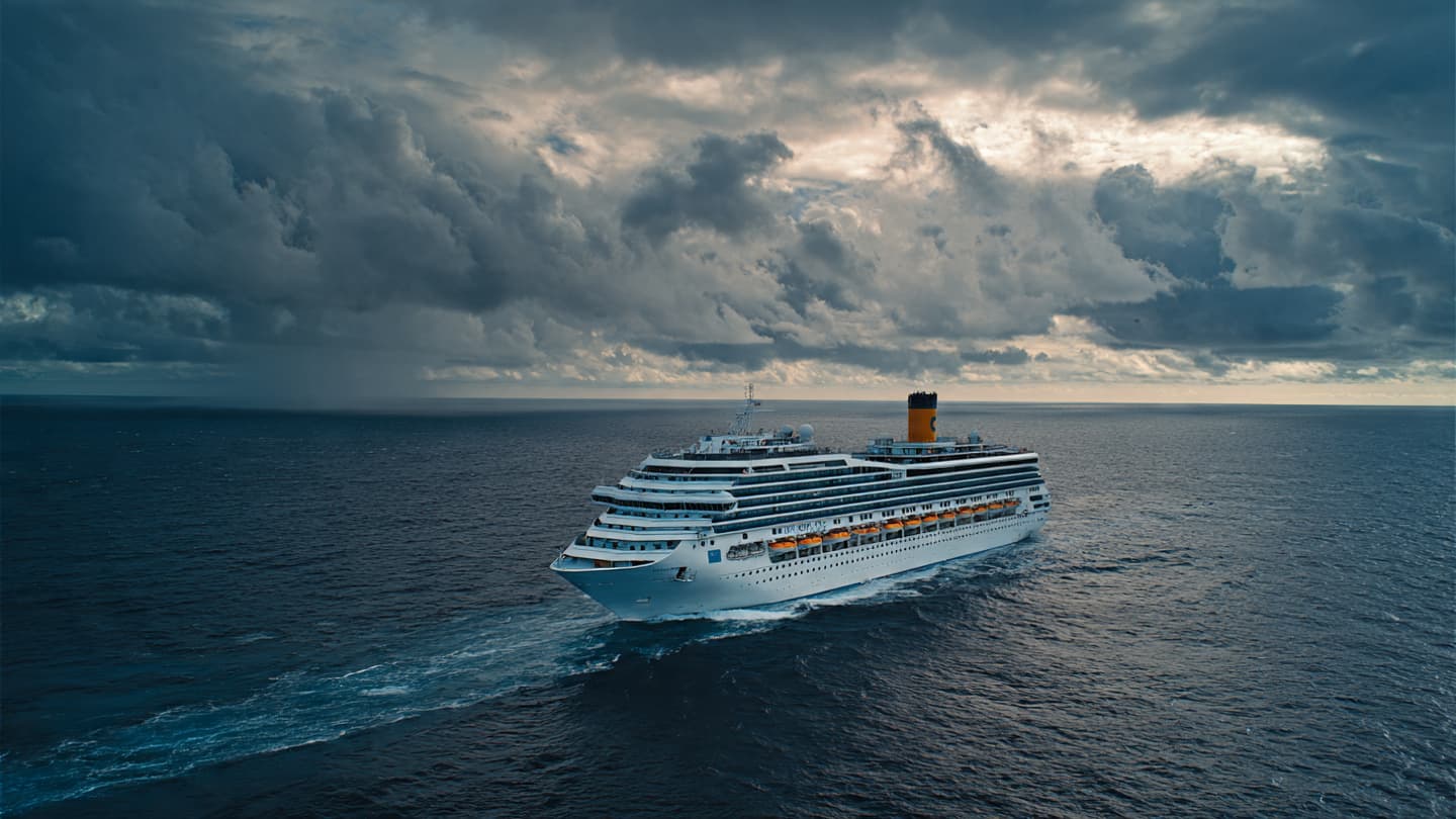 When a journey at sea is interrupted by quiet and unexpected health concerns
