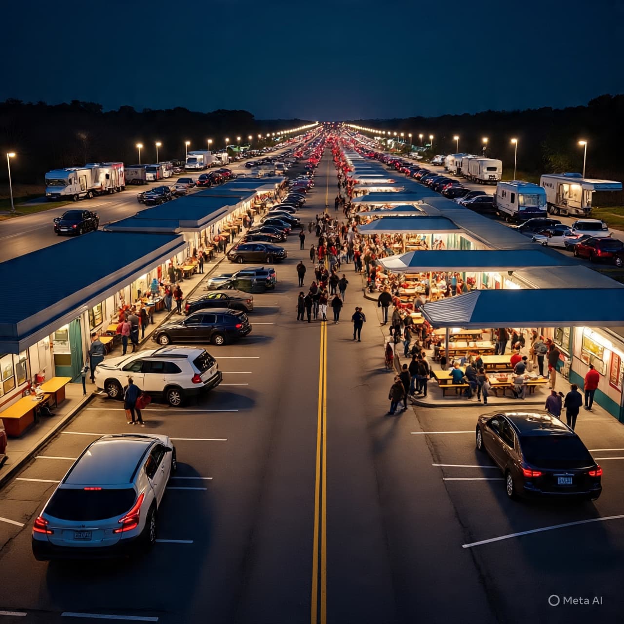Across Asphalt and Anticipation, Movement Softens in the Light of Hari Raya