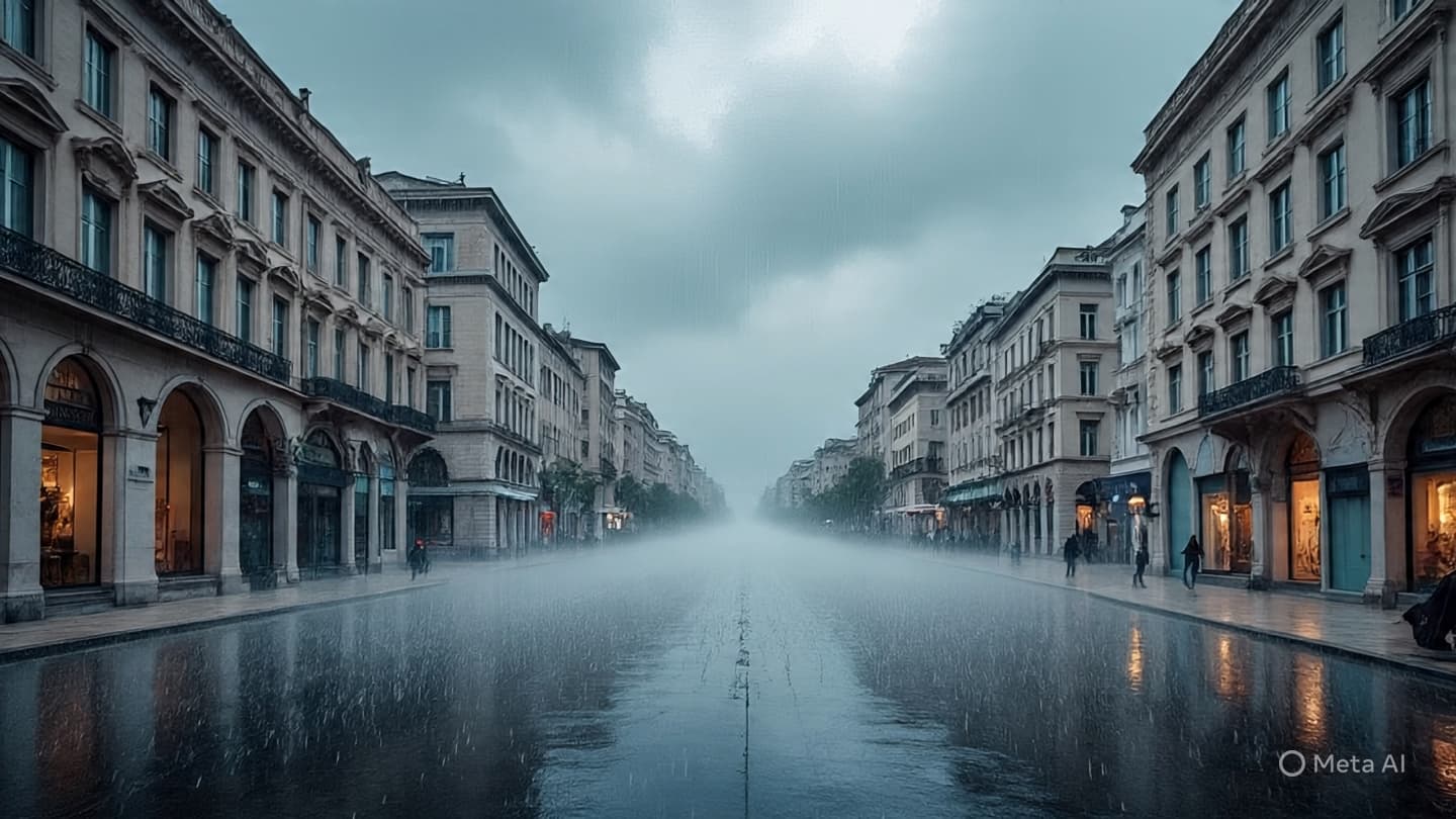 A Passing Storm, A Lasting Thought: What Urban Life Learns from Rain