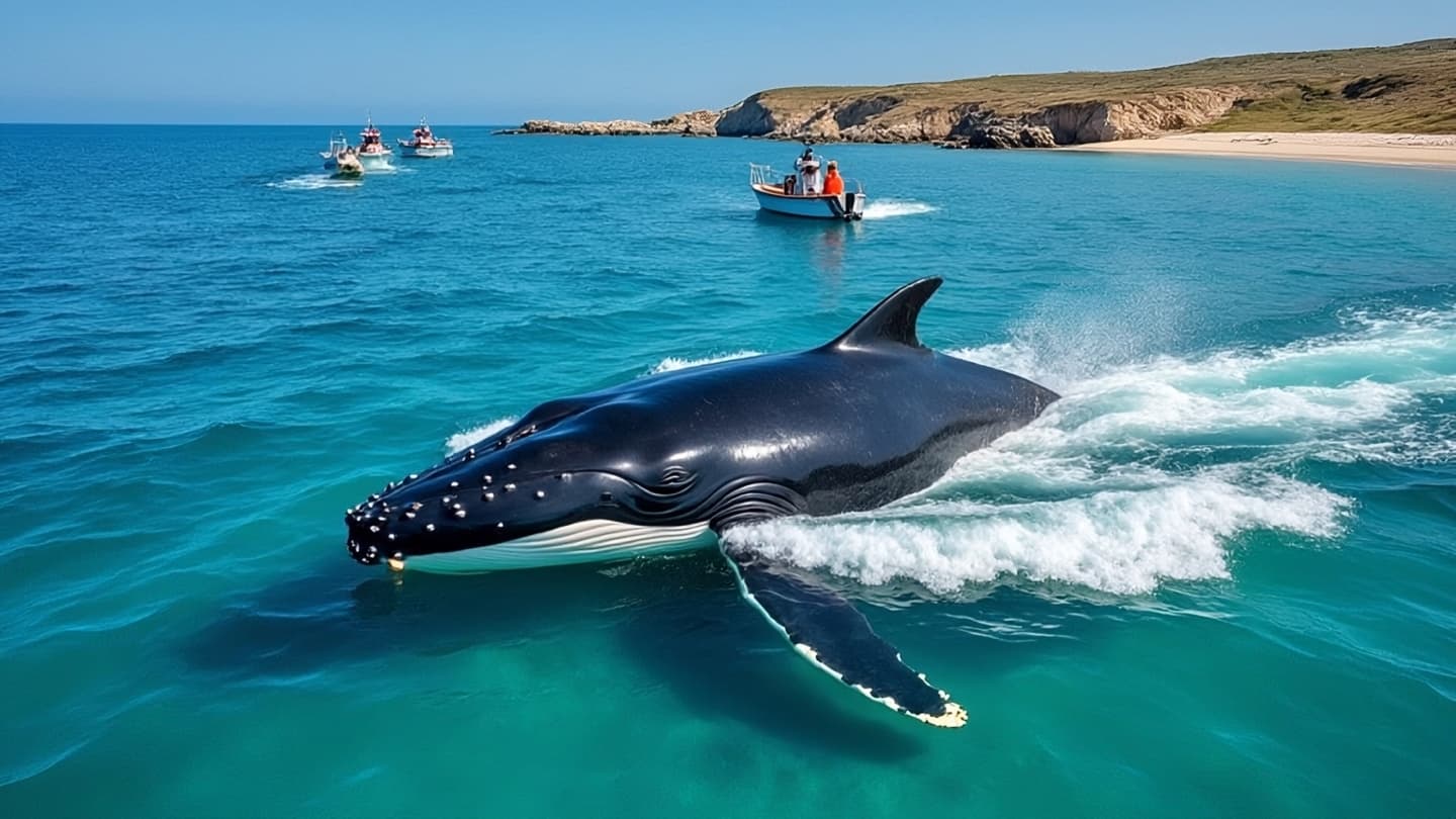 A Whale Between Worlds: The Quiet Journey of Return