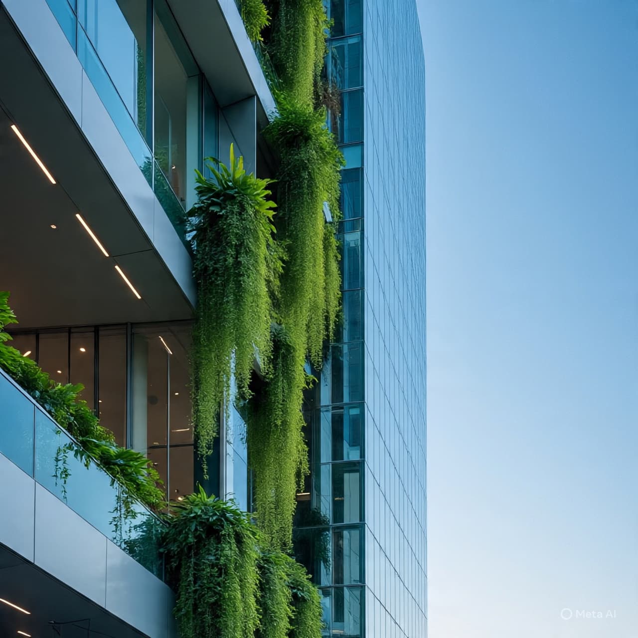 When the Glass Breathes: A Reflection on a Growing Canopy