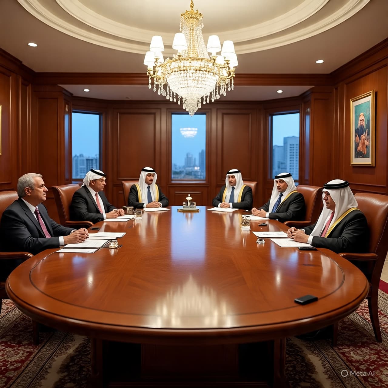 Under Soft Lights and Shared Concern: A Meeting Shaped by What May Come Next