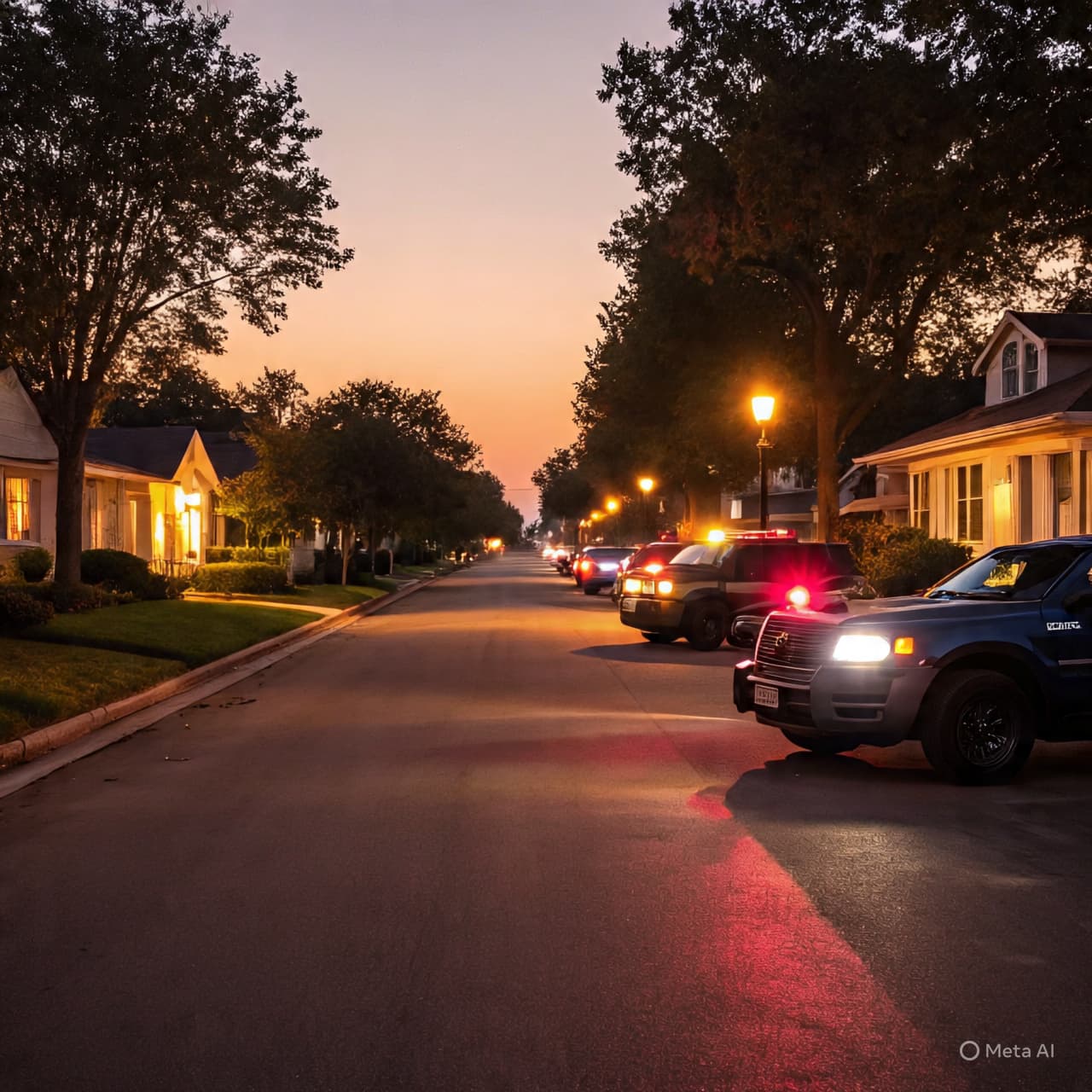 Between Doorways and Dusk, a Moment Turns Sharp: Reflections on a Street in Alarm