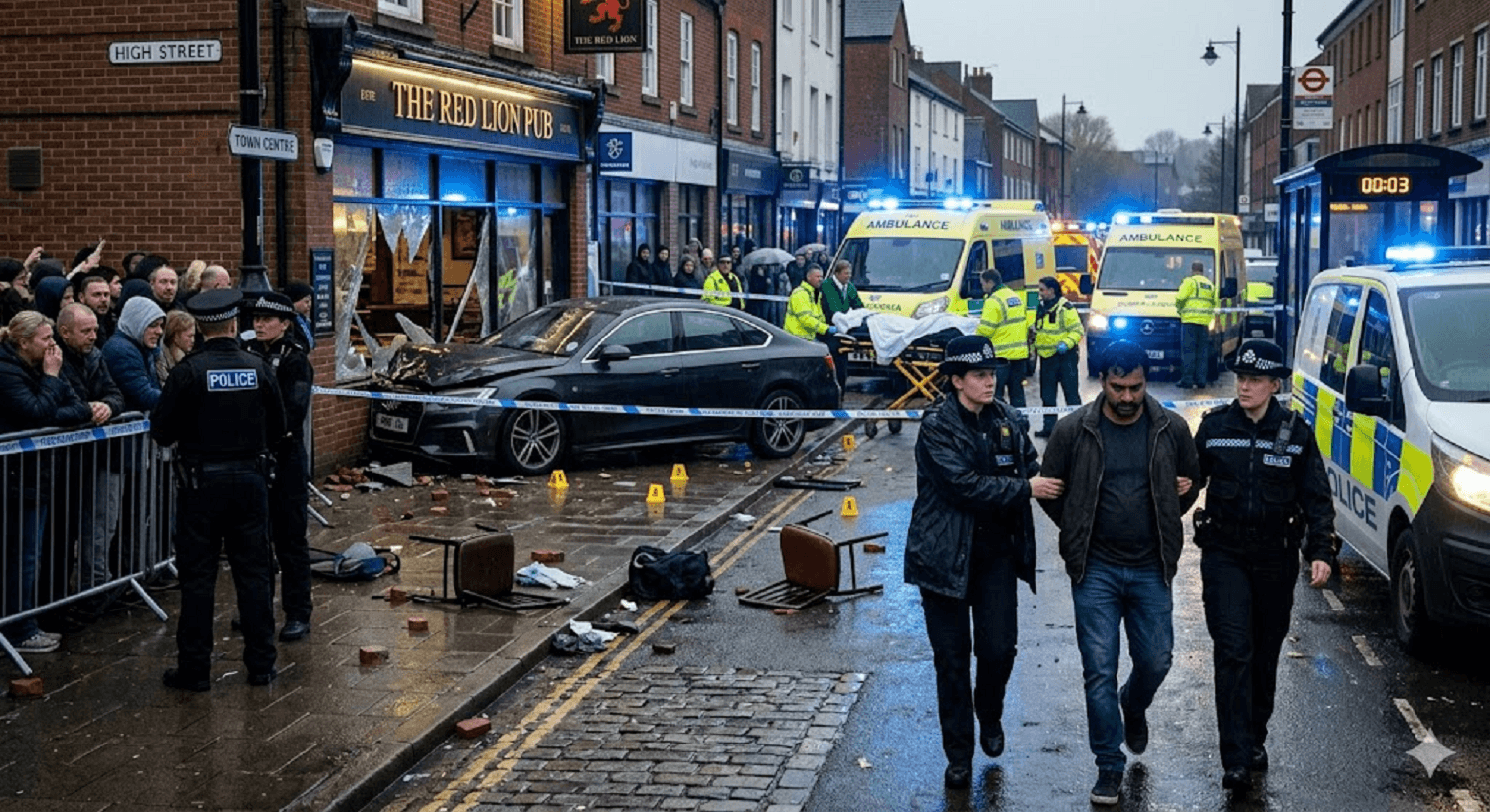Carnage in the UK: Indian National Arrested After Car Mows Down Crowd, Leaving Seven Injured