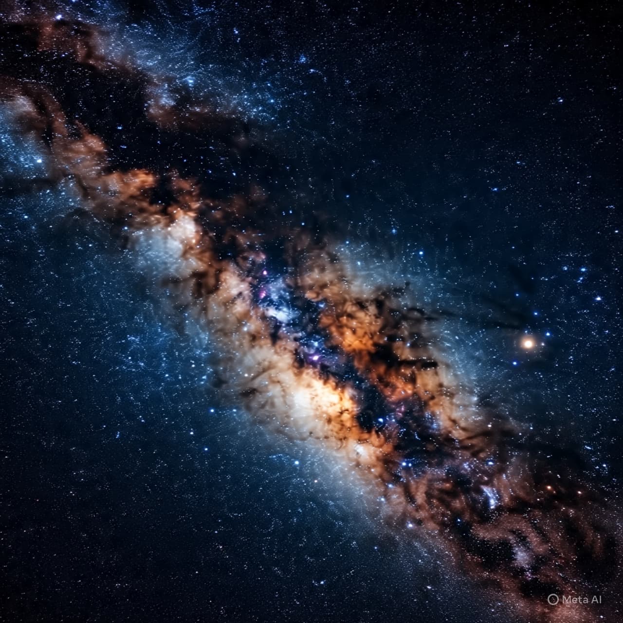 At the Heart of the Milky Way: Is the Darkness a Shadow or a Mirror?